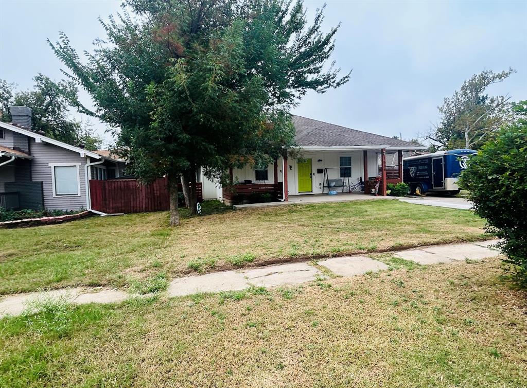 This home has three bedrooms, two and a half bathrooms, and a large open living area that flows into the kitchen. The kitchen has an island in the middle. Some of the homes wonderful features include: large front porch, granite in the bathrooms, large closets and windows throughout the home to provide lots of natural lighting. Needs some TLC, sold As is. Don't miss your chance to see this home for yourself!!