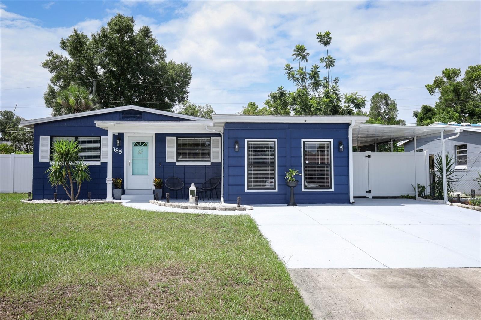 Welcome to this beautifully maintained 3-bedroom, 2-bath home located in an established neighborhood with NO HOA! Nestled just minutes from I-4, and close to premier shopping, dining, and entertainment, this home offers the perfect blend of comfort and convenience.
Step inside to find a warm and inviting layout featuring an updated kitchen with modern finishes, stainless steel appliances, and granite countertops—perfect for cooking and entertaining. Both bathrooms have been tastefully renovated with contemporary touches.
Enjoy easy maintenance with no carpet throughout—ideal for families and pets. The room currently used as the formal dining room is a flexible space that could transform easily into another family room. The open living and dining spaces flow seamlessly into the outdoor covered patio and separate dining area, creating an ideal setup for year-round entertaining.
Out back, you'll find a fully fenced yard, perfect for pets or simply relaxing in your own private oasis. 
Whether you're a first-time buyer or looking to downsize, this move-in-ready gem delivers comfort, style, and location.
Don’t miss this opportunity—schedule your private showing today!