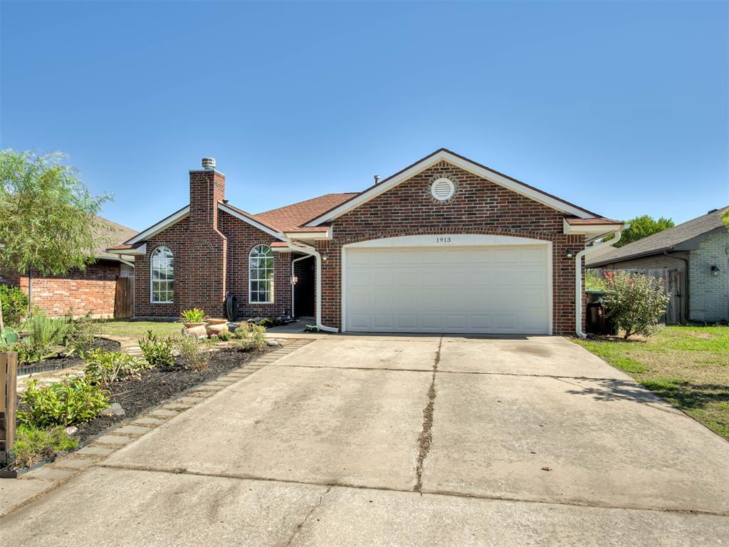 Welcome home to this wonderful West Norman property, conveniently located near I-35 with easy access to shopping, dining, entertainment, and more! This inviting home features three bedrooms, two full bathrooms, a two-car garage, and a versatile sunroom offering additional space to relax or entertain.Step inside to a spacious living room highlighted by a cozy fireplace and an abundance of windows that fill the space with natural light. The kitchen features granite countertops, ample cabinetry, and plenty of workspace for everyday living and entertaining. The spacious primary suite offers a private retreat with two closets and an en-suite bathroom featuring a separate soaking tub and shower.Beautiful laminate flooring flows throughout much of the home, complemented by durable ceramic tile in the kitchen and bathrooms. With a comfortable floor plan, desirable features, and a fantastic West Norman location, this home is ready for its next owner. Don't miss your opportunity to make it yours!
