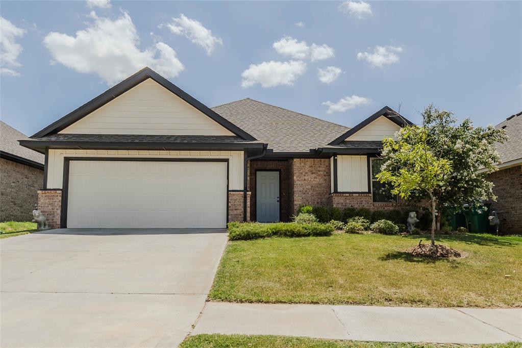 Welcome home to this beautifully updated, move-in ready gem in the desirable Council Ridge community, located in the highly sought-after Deer Creek School District!This 1,400 sq. ft. home features 3 bedrooms, 2 bathrooms, and a dedicated office/flex space, offering a functional layout perfect for today's lifestyle.The updated kitchen features beautiful quartz countertops, updated appliances, and includes the refrigerator, while the washer and dryer are also included, making this home truly move-in ready.Enjoy low-maintenance living with all tile and laminate flooring throughout—no carpet! The home has also been freshly painted for a clean, modern feel.Additional highlights include an energy-efficient tankless water heater and an in-ground storm shelter in the garage for added safety and peace of mind.Conveniently located near shopping, dining, and major highways, this beautifully maintained home combines modern updates, comfort, and an exceptional location. Don't miss this opportunity to make it yours!