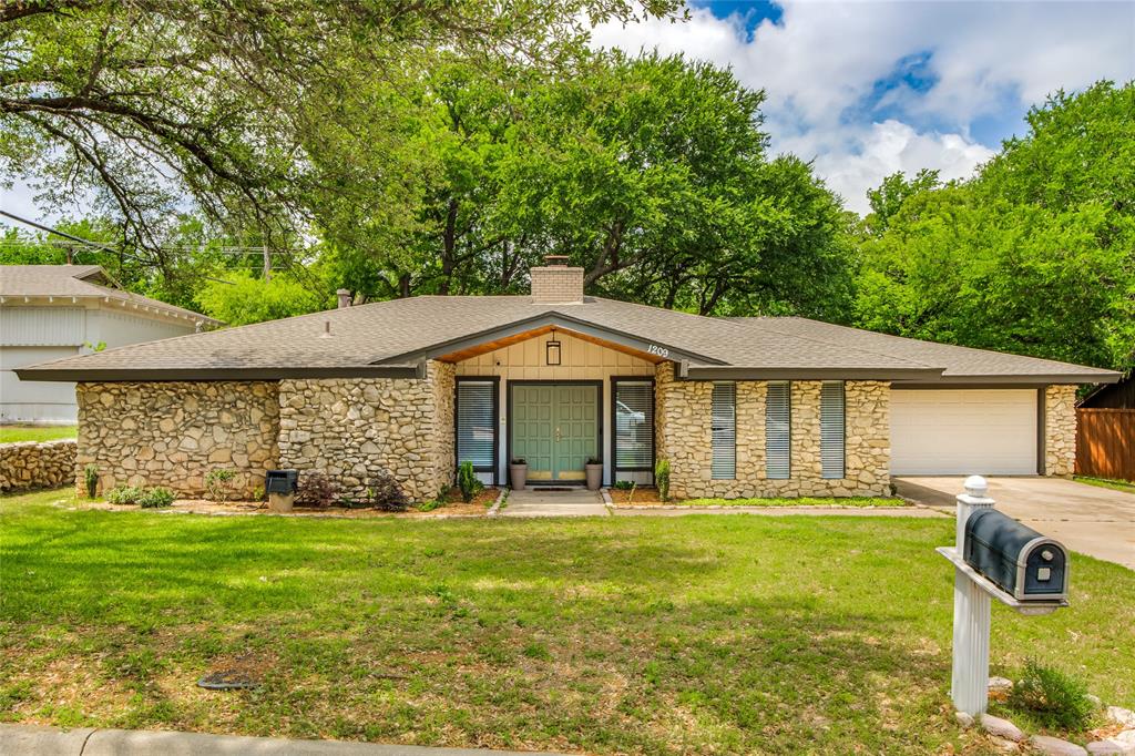 Ideally located in the heart of Bedford within the highly desirable Mid-Cities area, this recently remodeled gem is a true standout! With 3 bedrooms, 2 bathrooms, and 2,247 square feet of thoughtfully designed living space, this home effortlessly blends style, comfort, and functionality. Step inside to discover an open floor plan that invites natural light to flow freely. The heart of the home—a stunning, renovated kitchen—is a showstopper, featuring sage shaker cabinets, a striking quartz waterfall island, and decorative lighting that ties it all together. Luxury vinyl plank flooring extends throughout the common areas, offering durability and elegance, while the wet areas showcase stylish ceramic tile. Each bathroom has its own unique, custom finishes, creating a sleek yet welcoming vibe. Sitting on a spacious quarter-acre lot, the backyard offers endless possibilities for entertaining, relaxing, or simply enjoying the outdoors. This prime location places you close to a variety of dining, shopping, and entertainment options and commuters will appreciate the quick access to major highways including 183, 121, and interstate 820. With just a short drive to DFW International Airport, this home is centrally positioned between Dallas and Fort Worth and offers unmatched convenience for work and travel. If you're looking for convenience, lifestyle, and a central location... this is it!