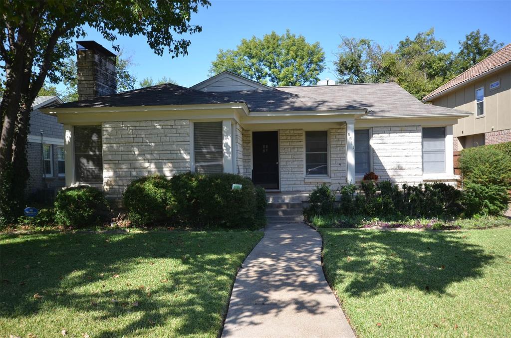 Available July 7th. Traditional 3BR, 1BA home in Lakewood Elementary. Features include a spacious living area with gas fireplace, bright kitchen with gas range, stainless steel refrigerator, pantry, and separate breakfast area. Bathroom includes built-in cabinets and stackable washer and dryer. All bedrooms offer natural light and generous closets; front bedroom has a private exterior entry. Large fenced backyard with patio. Detached 2-car garage behind security gate.  Fantastic location just minutes from St. Thomas Aquinas, White Rock Lake, Lakewood Elementary, Lakehill Preparatory School and Hillside Village Shopping Center. 12-month lease mininium. Pets case-by-case with $300 deposit + $35 a month per pet.