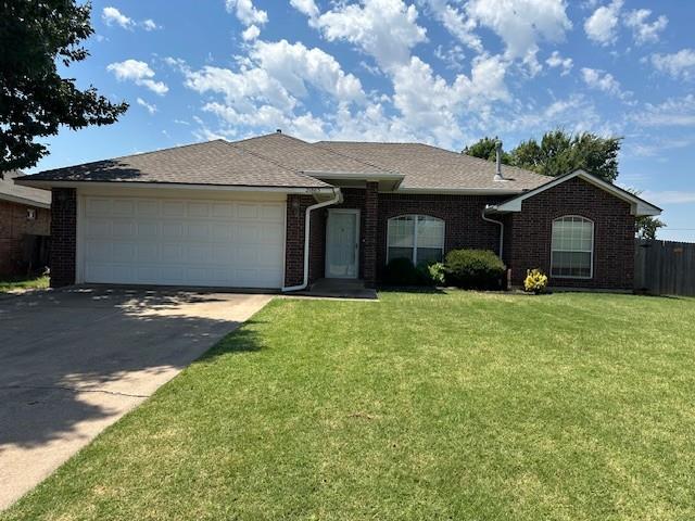 *** Back on the market due to no fault of seller*** Charming 3-bedroom, 2-bathroom ranch-style residence offering approximately 1,558 sq ft of well-designed living space, nestled on a quiet cul-de-sac in the desirable Homestead Subdivision. Built in 2002, this home blends comfort and style with its brick exterior and durable composition roof. 

Inside, enjoy a warm and inviting living area highlighted by a cozy fireplace with a metal insert, perfect for gatherings or relaxing evenings. The layout includes a functional flow across six main rooms, ideal for both daily living and entertaining. 
 Comfort is ensured year-round with central gas heating and central electric cooling. 

Situated on a lot of approximately 9,408 sq ft, this property benefits from a peaceful cul-de-sac location, a welcoming front, and fenced backyard for privacy and outdoor enjoyment. 

This home sits in a strong school district with Prairie Vale Elementary, Deer Creek Middle, and Intermediate Schools serving the area—adding appeal for families.