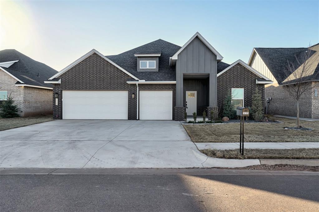 You're looking at an Urban Nest Blue Jay that has recently been completed (January 2026) with a storm shelter & a fence! You'll find two bedrooms that share a full bathroom & the primary on the first floor. A wide open living flowing with natural light, kitchen, dining space that leads into the mud room with a great pantry into the laundry into the primary closet & beyond. Upstairs is another bedroom + a bonus area & a full bathroom. The back patio is large, there's a tankless water heater, engineered post tension slab, whole home filtration system & so much more behind the walls! Reach out to the listing agent for the neighborhood standards list or a video of how the plan flows. Neighborhood pool & 3,800 sf clubhouse will be finished May 2026. Builder would love to build your next home in here!