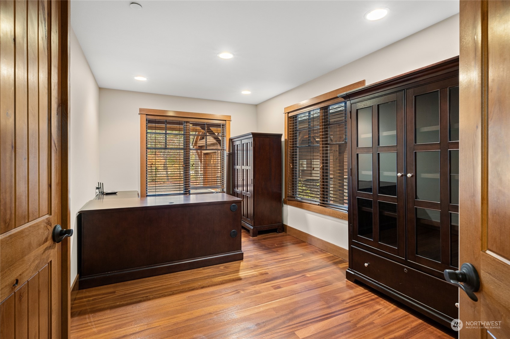 Dedicated flex room for office or second TV room on the main floor