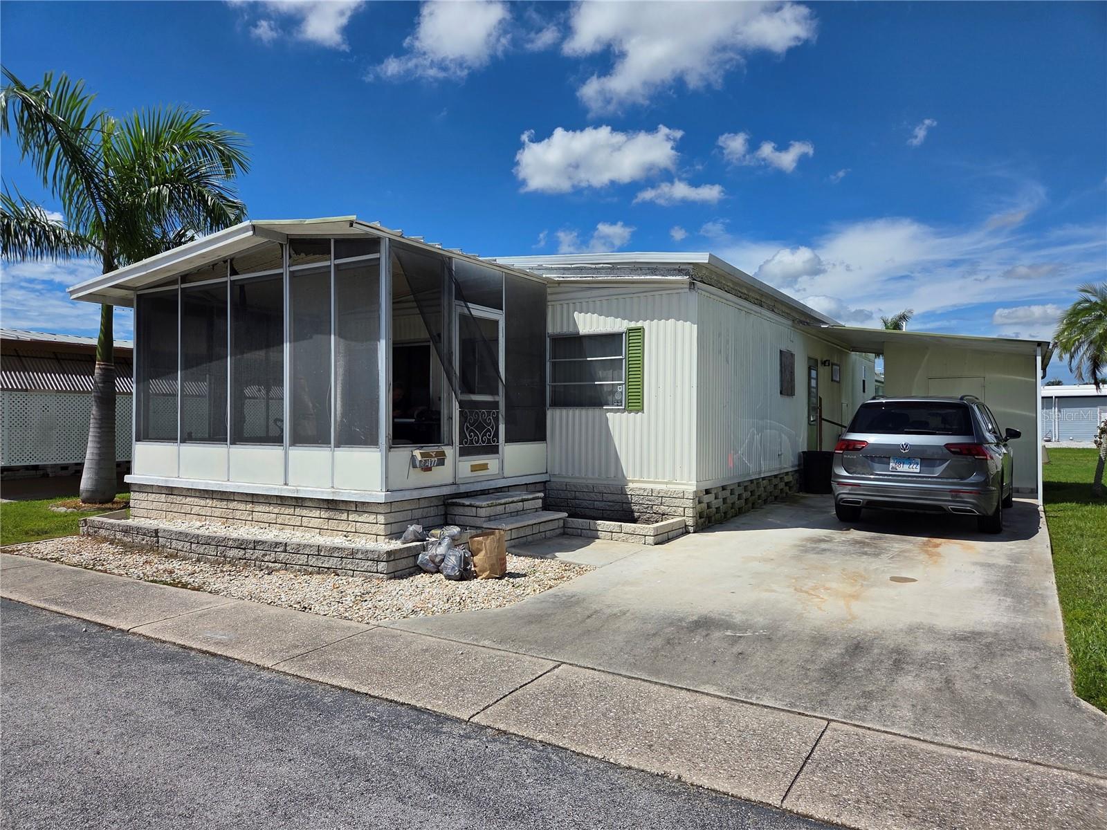 (CASH ONLY) This home is a Fixer Upper located in Golden Gate Mobile Home Park a 55+ Community. The Share Price is $45,000.  This home is great for flippers or investors.  Community Amenities Include: Swimming Pool, Clubhouse, Pets Allowed & On Site Management. The HOA fee is $210 a month which includes water, sewer, trash & landscaping.