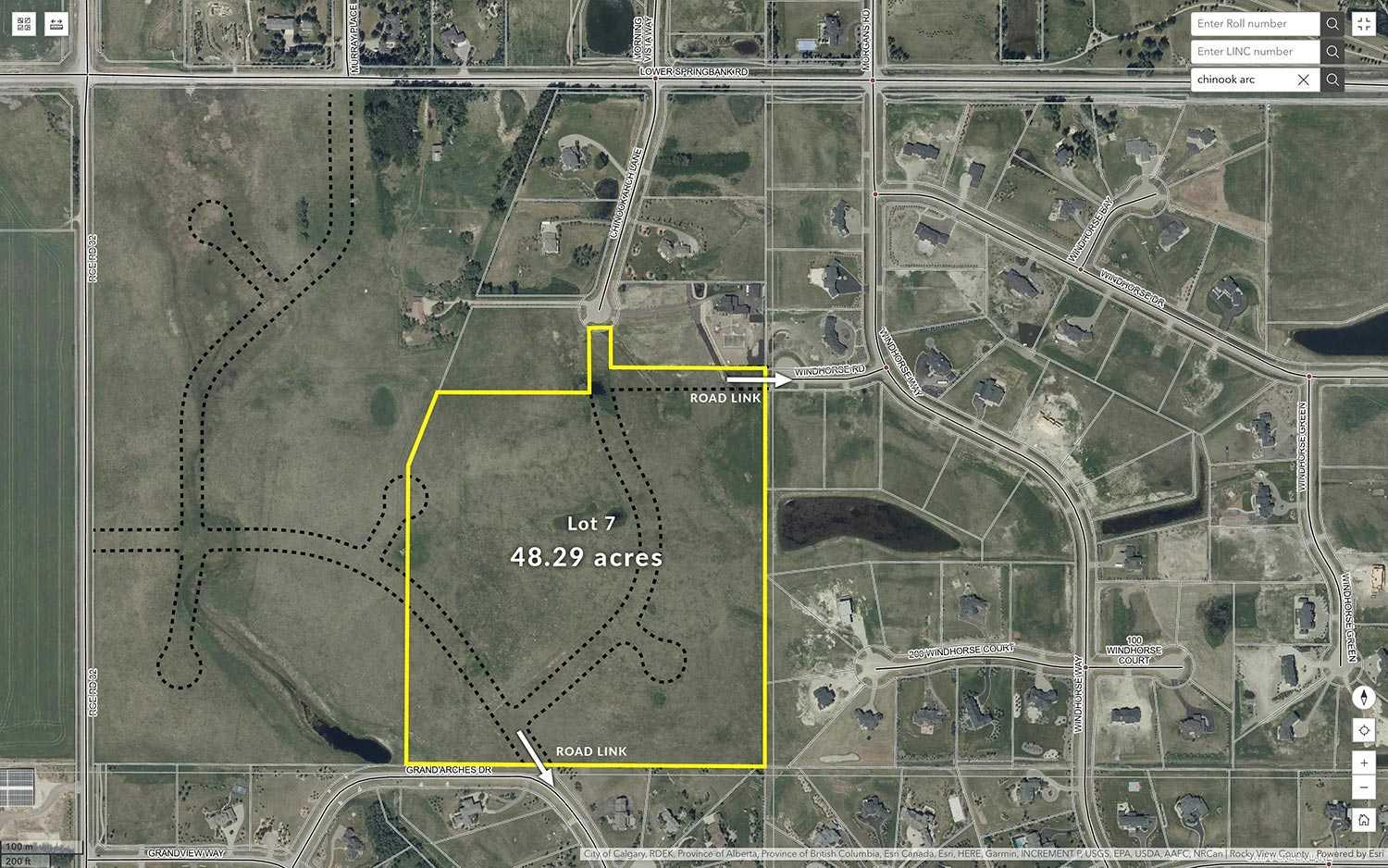 Grandarches Drive / Chinook Arch Lane