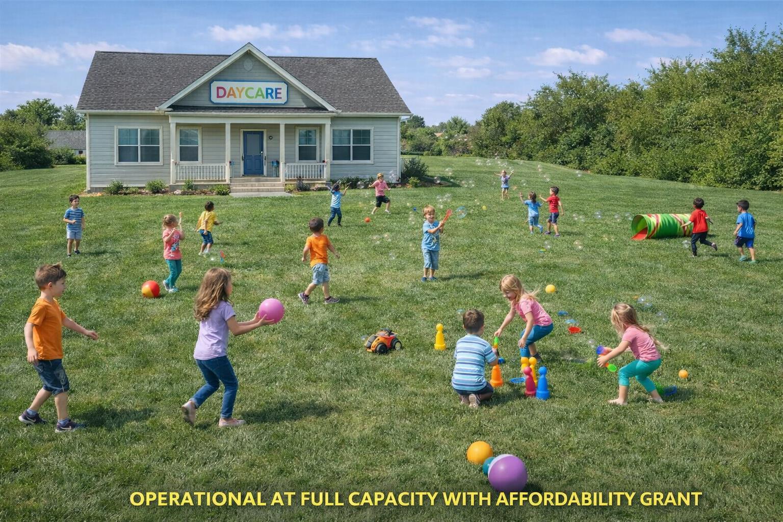 Affordability Grant Approved Daycare, Operating at its Full Capacity, High NOI with Property in Cochrane, Owner RetiringExceptional opportunity to acquire a well-established, fully operational daycare business with property in Cochrane. This is an active, income generating operation, NOT a turnkey project, that has been running successfully at full capacity for over five years, demonstrating consistent performance and strong community demand.The facility is fully enrolled, with an ongoing waiting list, highlighting the shortage of childcare spaces in the area. The daycare is also approved under the Government Affordability Grant (AG) program since the introduction of AG by Government, ensuring stable revenues and enhanced accessibility for families. The facility is currently fully staffed and self-running with very minimal owner intervention.The business generates high NOI, offering strong and predictable cash flow for investors or experienced operators. This offering includes both the business and the underlying real estate, providing long term security and asset appreciation in one of Alberta