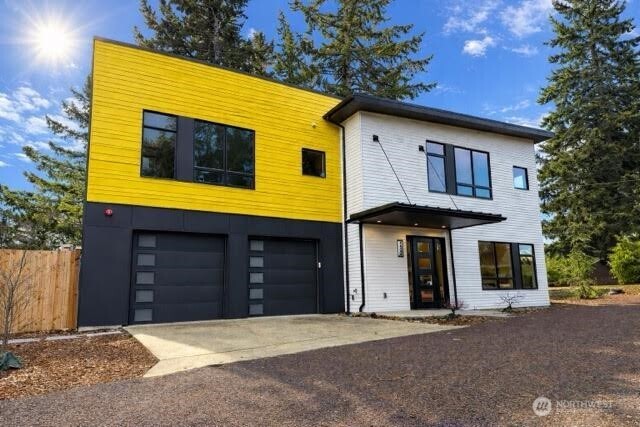 4 BRAND NEW CONSTRUCTION in a small community.  Grand Entrance. 4 bedrooms, 3.25 bathes, Jr suite. Cafe kitchen appliances, beautiful quartz countertops throughout home. Open floor plan.  Engineered hardwood floors; Great room with electric/fireplace;  Exterior stone in covered patio. 2 car garage. No HOA dues. Walk to schools, shopping, restaurants, Highly sought after Shoreline School Dist.