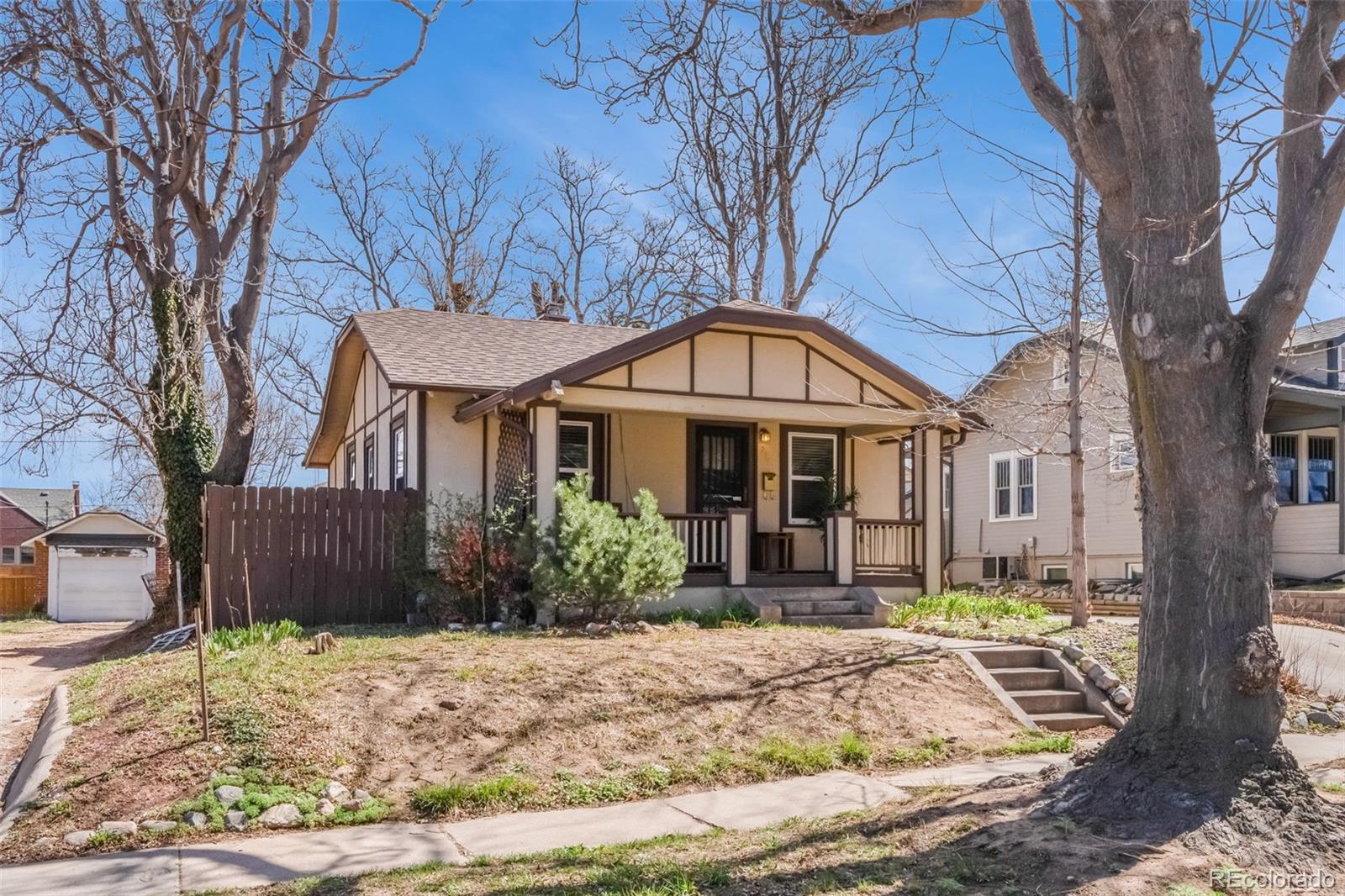 Charming, Updated 3 Bedroom, 2 Bath Bungalow with Timeless Character & Inviting Outdoor Living! Enjoy Beautiful Hardwood Floors and Original Craftsman-Style Window & Door Casings that Add Warmth and Architectural Interest Throughout. Light-Filled Living Spaces Feel Both Comfortable and Functional, While the Updated Kitchen Features a Gas Stove and All Appliances Included, Blending Modern Convenience with Classic Appeal. The Partially Finished Basement Offers a 3rd Bedroom with Egress Window—Perfect for Guests, Office, or Flex Space. Relax on the Welcoming Front Porch with Swing or Enter in the Generous, Private Backyard Complete with Patio and Mature Landscaping. Detached 2-Car Garage Provides Ample Storage & Parking. No HOA for Added Freedom & Flexibility!