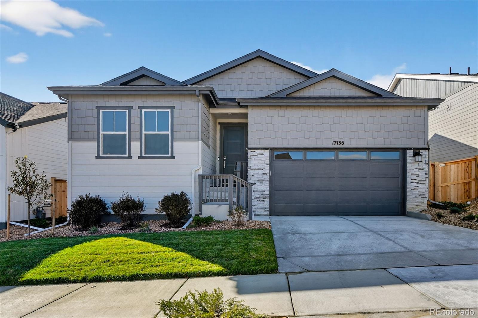 What's Special:  No Rear Neighbors | Dedicated Study.
New Construction - Ready Now! Built by America's Most Trusted Homebuilder. Welcome to the Royal Arch at 17136 W 92nd Loop in the City Collection at Trailstone, a bright and airy home backing to a serene greenbelt for extra privacy. The entryway leads to two secondary bedrooms, a full bath, and a spacious study—perfect for work or relaxation. The heart of the home features a stylish gourmet kitchen that flows into the gathering room and dining area, all opening to a covered patio for seamless indoor-outdoor living. The primary suite offers a private bath and walk-in closet, creating a peaceful retreat. An unfinished basement provides room to expand as your needs grow. Trailstone offers stunning mountain and city views, planned resort-style amenities including a pool and pickleball courts, plus easy access to Boulder, Denver, and major highways. Additional highlights include: outdoor living, study, unfinished basement slab, gourmet kitchen. MLS#7141877