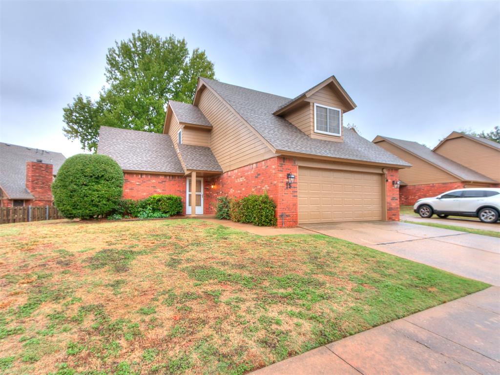 Welcome to your beautifully transformed, move-in-ready dream home! This stunning property has been completely remodeled from top to bottom, blending contemporary design with exceptional functionality. Nestled in a highly desirable neighborhood within the sought-after Edmond Schools district, this home offers ultimate peace of mind with major mechanical upgrades, including a brand-new HVAC system (2024), a new hot water tank (2024), and a fully replaced roof (2024). This spacious 2 bedroom, 2 bath could easily become a 3 bedroom with just a little drywall as the smart layout works for any design. Or the loft area is perfect for a second living space, office or playroom. The possibilities are endless. The stunning living spaces are bright and airy featuring high vaulted ceilings, modern recessed lighting, and a fabulous wood-burning fireplace. New, seamless luxury wood-look flooring flows effortlessly throughout the entire home. The chef's kitchen boasts sleek quartz countertops, an expansive island and stainless appliances. And don't miss the massive custom-built pantry for unmatched kitchen organization. Sophisticated LED toe-kick floor lighting and elegant fixtures add a high-end designer touch. Newer windows are energy efficient and flood the home with natural light. This home will not disappoint!