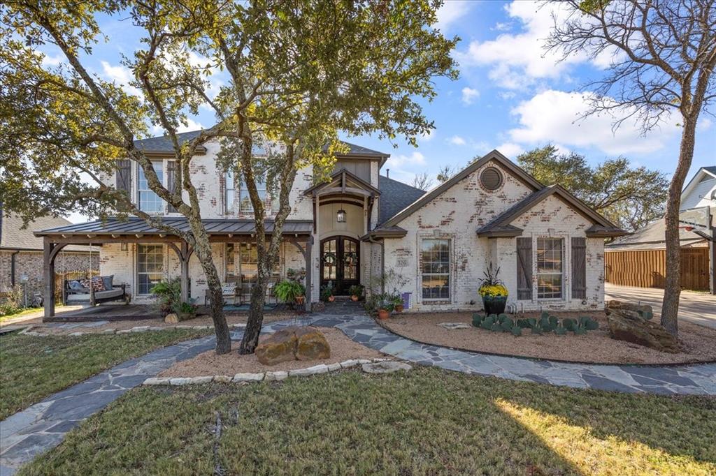 Located in sought-after Parker Station, this 4-bedroom, 2.5-bath home built in 1999 offers 2,814 square feet on a 1.014-acre lot. Designed for everyday comfort and easy entertaining, the home features wood and tile flooring, abundant natural light, and a well-planned layout with plenty of flexible living space. The kitchen boasts quartz countertops, stainless steel appliances, and generous workspace. The primary suite includes large windows and a beautifully updated bath with designer finishes and a stunning walk-in shower. Outdoor living shines a great putting green, cozy front porch and expansive back decks, perfect for relaxing and enjoying beautiful Aledo sunsets.