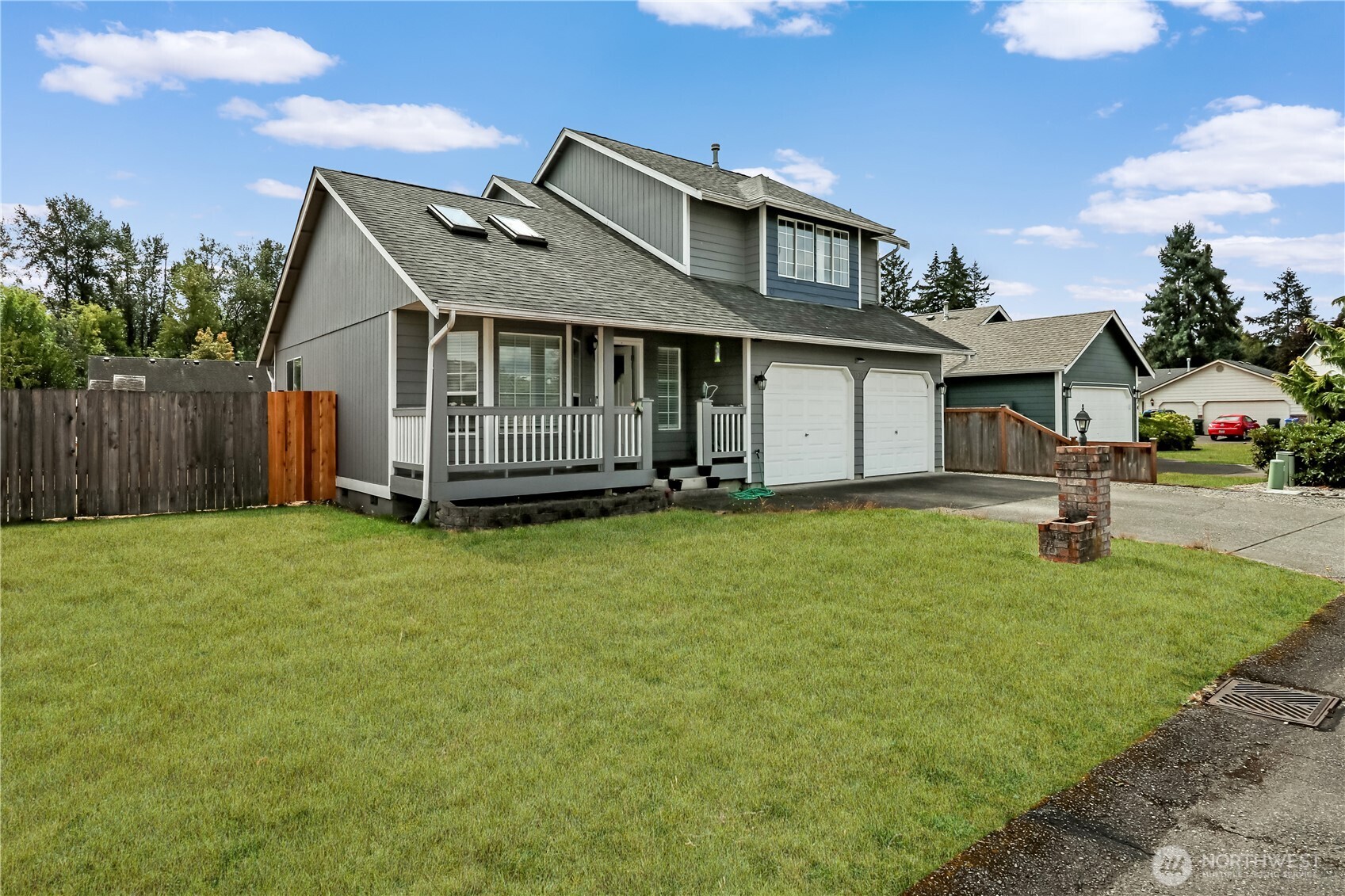 Welcome to this inviting 3-bedroom home offering comfortable living, a spacious backyard, and a convenient Tacoma location. The thoughtfully designed floor plan includes a primary bedroom with an attached 3/4 bath, providing added privacy and functionality. Step outside and discover a large backyard with plenty of room to relax, entertain, garden, or enjoy outdoor activities. An existing play structure adds versatility to the yard, while the wooden storage shed provides valuable space for tools, lawn equipment, and seasonal items. With generous outdoor space and a setting that offers easy access to shopping, dining, schools, parks, major commuting routes, and JBLM, this home provides a great combination of comfort and convenience. Whether enjoying a quiet evening at home or taking advantage of everything the South Sound has to offer, this Tacoma property is ready for its next chapter.
