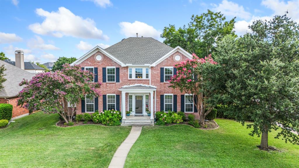 Welcome to this fully updated and beautifully remodeled home, perfectly situated on a rare oversized corner lot in one of Plano’s most beloved neighborhoods. Every detail has been thoughtfully reimagined to blend timeless style with modern comfort. Inside, you’ll be greeted by the warmth of wide-plank oak hardwood floors that flow seamlessly throughout, setting the stage for an inviting and elegant atmosphere. The heart of the home is the stunning kitchen, where marble countertops and designer lighting open to the light-filled living room that is perfect for both relaxing and entertaining. With four spacious bedrooms plus a large study that can easily serve as a home office, playroom, or flex space, this home offers plenty of room to fit your lifestyle needs. The generous primary suite provides comfort and retreat, while the versatile floor plan ensures functionality for both everyday living and entertaining. Fresh new paint, updated windows, and a completely new HVAC system ensure that this home is as move-in ready as it is stylish. The private backyard with a covered patio provides the ideal retreat for morning coffee, evening gatherings, or weekend relaxation. Best of all, this property is located right across the street from Hoblitzelle Park, where miles of scenic trails, open green spaces, and tranquil views invite you to enjoy nature at your doorstep. With every feature thoughtfully upgraded and a location that simply cannot be matched, this home is a rare find, a place where elegance meets everyday living.