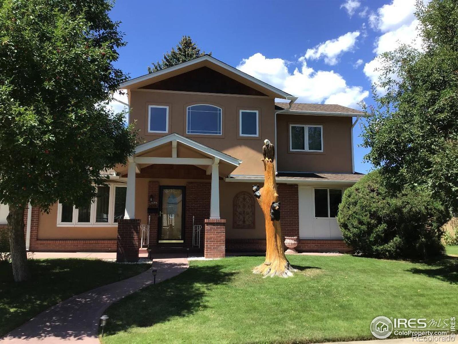 Lovely 2-story on large corner lot in N.Boulder. Home opens onto a pleasant living room with a fireplace and granite hearth. The fireplace is a see-thru into a spacious great room sporting skylights, pellet stove, and more. Hardwood floors are used throughout main level (and under bedroom carpets). 2nd level primary bedroom includes a huge en suite bathroom, with Jacuzzi, large closet and washer and dryer. Another washer and dryer can be found in the basement, alongside a bedroom and a media/crafts room.Updated kitchen opens onto a large covered brick patio, acting as the centerpiece of the large enclosed backyard.On the grounds are extensive rose gardens, boasting dozens of roses from hybrid teas to hardy Canadians. A gardener's delight!The Sellers are the second owners of this home and have kept it well-maintained. They are also responsible for the major renovation visible around the property (following a design of Karl Whitten). Close to schools, parks, North Boulder gardens, North Boulder Rec Center, Ideal Market, various restaurants and coffee shops, walking and bus routes and much more.