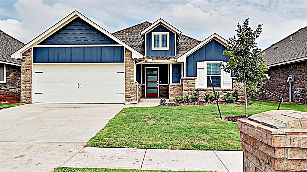 Discover this 3 Bedroom Home in Edmond Schools — a spacious, open-concept floorplan featuring three bedrooms and two full bathrooms. The living room centers on a gas-log fireplace, creating a warm focal point, while the primary bath includes a double vanity sink for added convenience. Practical touches include a mud bench and a garage storm shelter. Outdoor living is enhanced by an outdoor fireplace and access to community amenities such as a park and basketball court. Located in Edmond, this home blends functional interior design with neighborhood recreation. Pets case by case.Tenants responsible for refrigerator, washer and dryer.Range, dishwasher and microwave are included.All residents are enrolled in the Resident Benefits Package (RBP) for $45.00/month which includes renters' insurance, credit building to help boost your credit score with timely rent payments, $1M Identity Protection, HVAC air filter delivery (for applicable properties), our best-in-class resident rewards program, and more! If you already have renter’s insurance, upon acceptance that it meets all lease requirements, the RBP would be $31.05/month. More details upon application