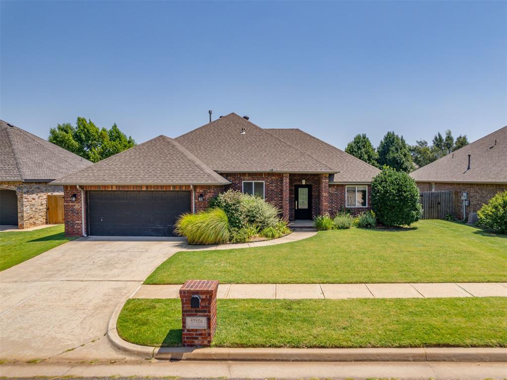 Silverhawk Awaits You! This stylish contemporary Jeff Click design perfectly blends smart functionality with modern comfort. Located in the desirable Silverhawk community within the Edmond school district and offering OKC utilities, this home provides quick access to the Kilpatrick Turnpike, top-rated schools, shopping, dining, and entertainment.
The thoughtfully designed split floor plan ensures privacy, separating the spacious primary suite from the two secondary bedrooms. The luxurious primary suite features an oversized walk-in shower, dual vanities, and a large walk-in closet with direct access to the laundry room.
At the heart of the home is an open-concept kitchen with stainless steel appliances, a generous island with bar seating, and seamless flow into the main living area—centered around a cozy gas fireplace, perfect for daily living and entertaining.
West Field Elementary is just a short walk away, making this location ideal for families.
Community amenities include a neighborhood pool, park, and beautiful greenbelt areas for residents to enjoy.
Experience the best of Edmond living with the convenience of OKC utilities—Silverhawk is calling!
