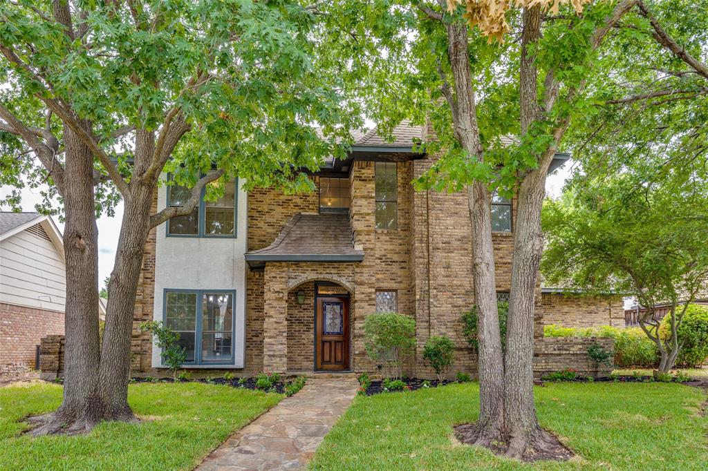 Nestled in North Dallas and zoned to Plano ISD, this light-filled home in Country Brook Estates offers a spacious and inviting layout with recent updates throughout. Abundant natural light fills the interior, highlighting the thoughtful floor plan that includes two living areas, a formal dining room, breakfast room, and four bedrooms upstairs—including a large cedar closet. The main level features generously sized living spaces with an easy, open flow, ideal for everyday living and entertaining. Step outside to a fully fenced backyard with a charming patio—perfect for hosting guests, enjoying peaceful weekends, or letting pets roam safely. Located on a quiet interior lot, just steps from community ponds, parks, and scenic walking trails, this home offers the perfect blend of suburban tranquility and prime accessibility—just minutes from the Dallas North Tollway and George Bush Turnpike.