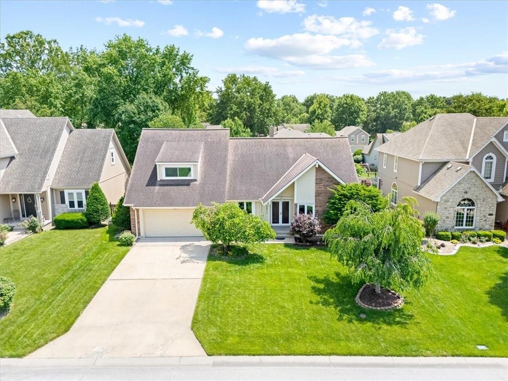 MAJOR PRICE IMPROVEMENT. ALL REASONABLE OFFERS WILL BE CONSIDERED. Welcome to your dream home in one of the area’s most desirable lake communities! This 1.5 story home gives you ranch-style living but with extra space upstairs. It features a main-floor primary suite on the backside of the house with an accessible full bath. Your large bedroom is a true retreat, complete with a private door leading directly to a backyard oasis; enjoy warm summer days lounging by the inground pool, just steps away. Upstairs are 3 more generously sized bedrooms, a full bath and an additional half bath. An open cut-away overlooking the living room brings extra light to the upstairs hallway.
The spacious main floor includes a dedicated office and formal dining room. The great room boasts high ceilings, built in bookshelves framing the fireplace, sliding patio door out to the landscaped back yard and plenty of natural light. This thoughtful design offers so much flexibility and is perfect for everyday living or entertaining guests with an open-layout kitchen. Laundry room and a half bath are just off the kitchen.
Below grade, the basement is large, clean and unfinished -- tons of storage or waiting to be finished your way.
This home has fresh interior paint and carpet, but there is so much opportunity for you to add your own personal touches. Community amenities include lake access, community pool, tennis courts, playground and clubhouse. Don’t miss your chance to live in this peaceful, amenity-rich neighborhood that makes every day feel like a vacation!

Buyer and buyers agent are responsible for verifying all information including, but not limited to, square footage, taxes, schools and HOA.