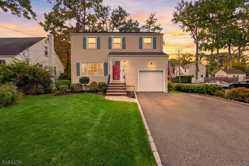 Welcome to this beautifully maintained 4-bedroom, 1.5-bath Colonial situated on a corner lot in one of Cranford?s most sought-after neighborhoods. The thoughtfully renovated first floor features an open layout, updated kitchen, renovated powder room and hardwood floors throughout. Upstairs offers four bedrooms, including a spacious primary bedroom, along with a beautifully renovated main bathroom. The partially finished basement provides a versatile family or recreation room, plus dedicated laundry, workshop, utility and storage areas. Additional highlights include central air, an attached one-car garage and a private fenced yard with mature privacy trees and a patio ideal for outdoor enjoyment. Conveniently located just minutes from the Cranford train station, vibrant downtown Cranford and Nomahegan Park. An updated, move-in-ready home in an exceptional Cranford location!