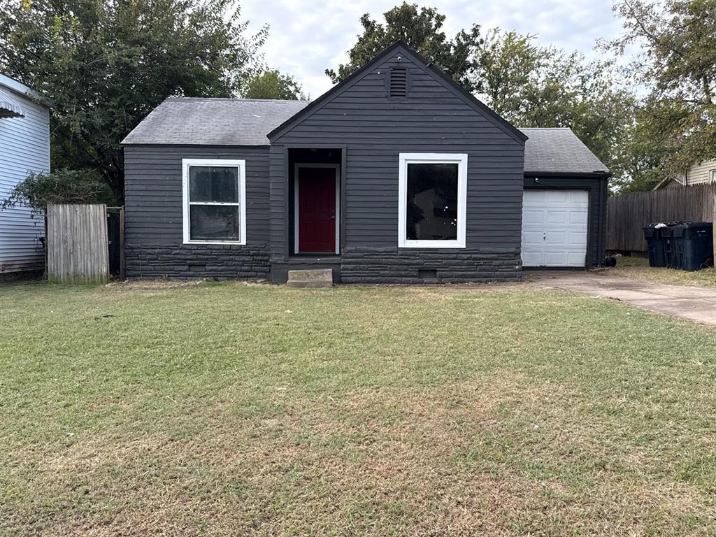 Investor special! Updated electrical system and meter base, solid structure, one-car garage, and a designated laundry area. Fresh exterior paint and tons of potential for your next project.