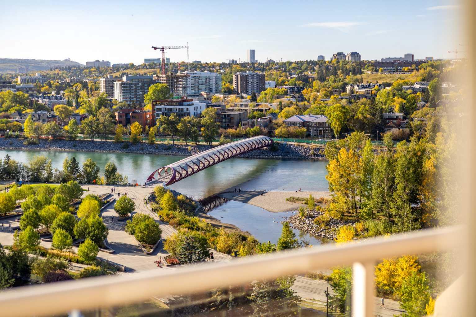 ICONIC BUILDING.  ICONIC RESIDENCE.  EXCLUSIVE LOCATION. THREE-LEVEL PENTHOUSE.  Located on the beautiful Bow River and across from Prince’s Island Park, the PRINCETON offers exceptional luxury condominium living with full concierge service. One of Calgary’s most distinguished addresses, the PRINCETON development is home to many famous residents that have chosen this special community to reside. Owned by the “Hotchkiss Family Estate”, this magnificent property will NEVER BE REPLICATED.  The property was architecturally designed by Gibbs Gage Architects in conjunction with interior design curated by the late Arthur Fishman. This is a once-in-a-lifetime opportunity to live in the “pinnacle” PENTHOUSE suite, ideally positioned on the southwest side of the top three floors of this premier address. Direct elevator to suite access for two of the three floors.  Magnificent oval marble staircase.  Wood-burning Whilshire fireplace.  Sherle Wagner gold fixtures.  Versaille Parquet hardwood flooring.  Grand French granite balconies.  Featuring over 5500 square feet of OPULENT interior and exterior living space, this property is sure to impress the most discriminating buyer. The millwork detailing, interior design elements, and furnishings are modelled after “Chateau de Versailles”. Please call to arrange for your private viewing of this incredible offering.   For detailed information, please click onto the brochure link.
