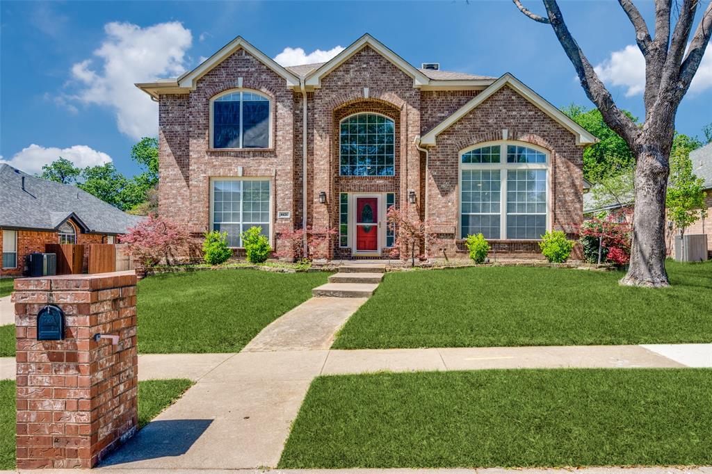 Beautifull one owner home in sought after Shady Oaks in North Richland Hills. This spacious 5 bedroom home features walk in closets and direct bathroom access for every bedroom. The main floor includes the primary suite plus an additional bedroom and bathroom. Upstairs offers 3 bedrooms, 2 bathrooms and a private living area ideal for multi generational living. Located in desirable Keller ISD and convenient to shopping, dining, and entertainment, with easy access to DFW Airport, Dallas and Fort Worth. Features include dual HVAC systems, two water heaters, updated kitchen with recent LG appliances and granite countertops, as well as solar screens and gutters! Well maintained with plenty of space for everyone!  Good sized yard offers room for lap pool, kids playset and a nice garden. Having three living areas you can have a nice home office and media room! Oversized three car garage and extra parking included! Check photos for more details and floor plan. Come see this great home today!