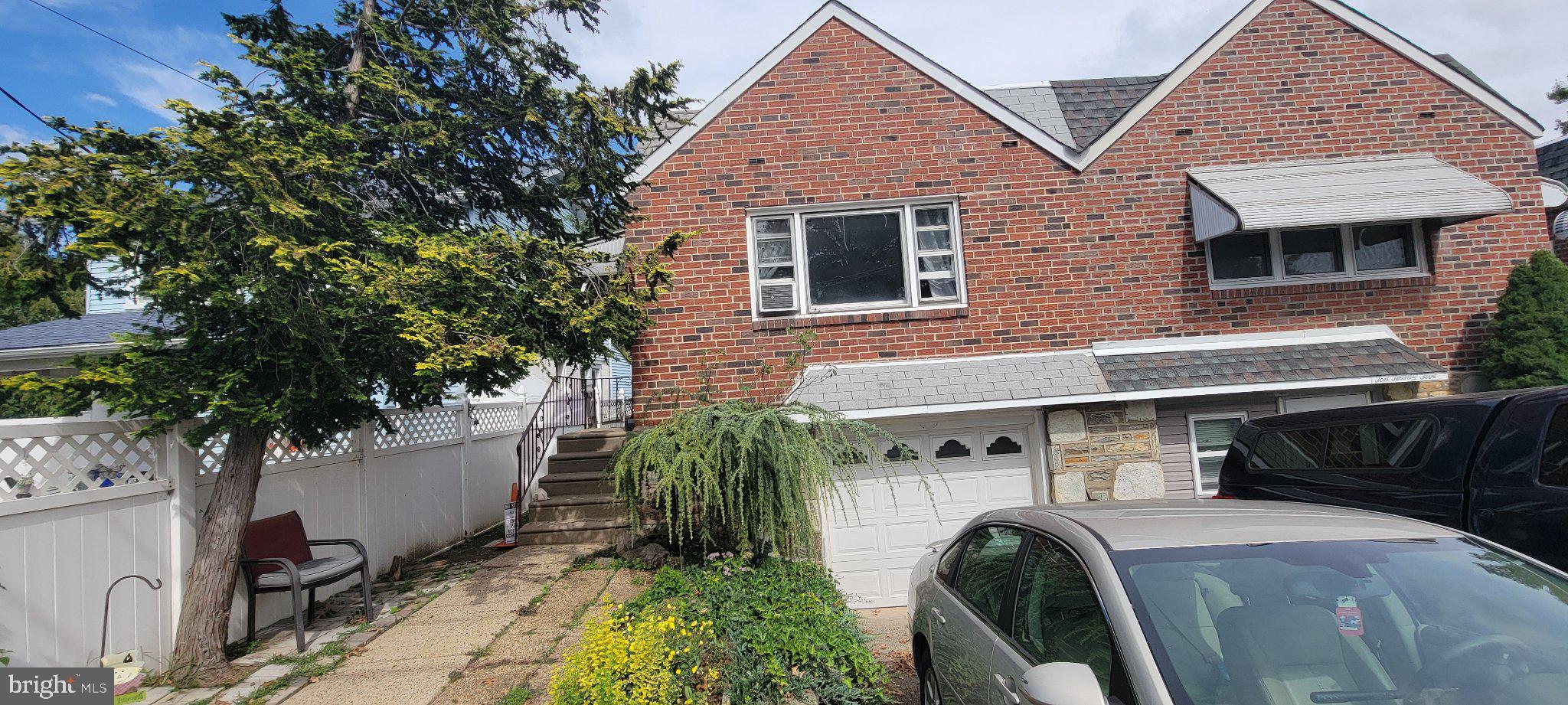 Investor Alert! 2 B/R, 1.5 Bath Twin Rancher.  Livingroom, Eat-in-kitchen, Full Hall Bath, nice main bedroom and additional bedroom. Basement is full finished w/ kitchenette,  powder room, access to attached  exit to rear enclosed patio and extended rear yard. Property is in need of repairs and being sold as-is. Great no outlet location!