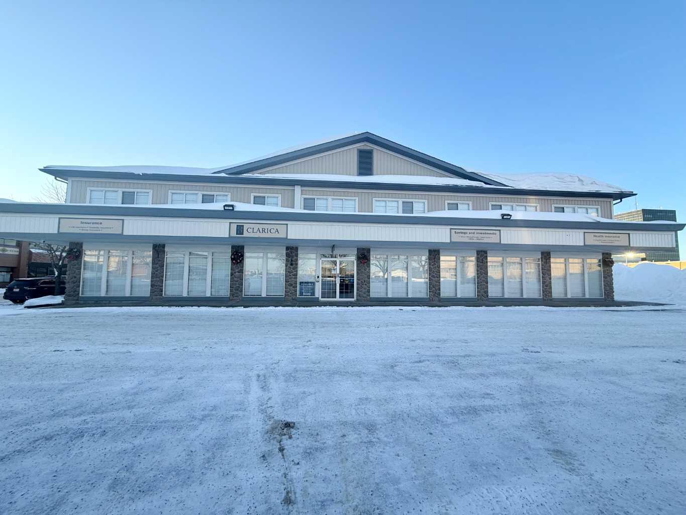 8,137sf of exceptional office space available in the heart of the downtown central business district. This well-designed property offers both main floor and upper level, with elevator and central interior stairway access to the second floor. The layout features 27 private offices - most with large exterior windows, 2 spacious boardrooms, an inviting main floor reception area, 4 washrooms, 2 kitchenettes, several open workspace/waiting/bullpen areas, a mail/copier room, a data room, and storage rooms - providing everything needed for a functional and professional workspace. Ideally suited for professional services, corporate offices, or businesses seeking a strong downtown presence. There is an abundance of parking here with a large city parking lot adjacent to the parking area for this building.