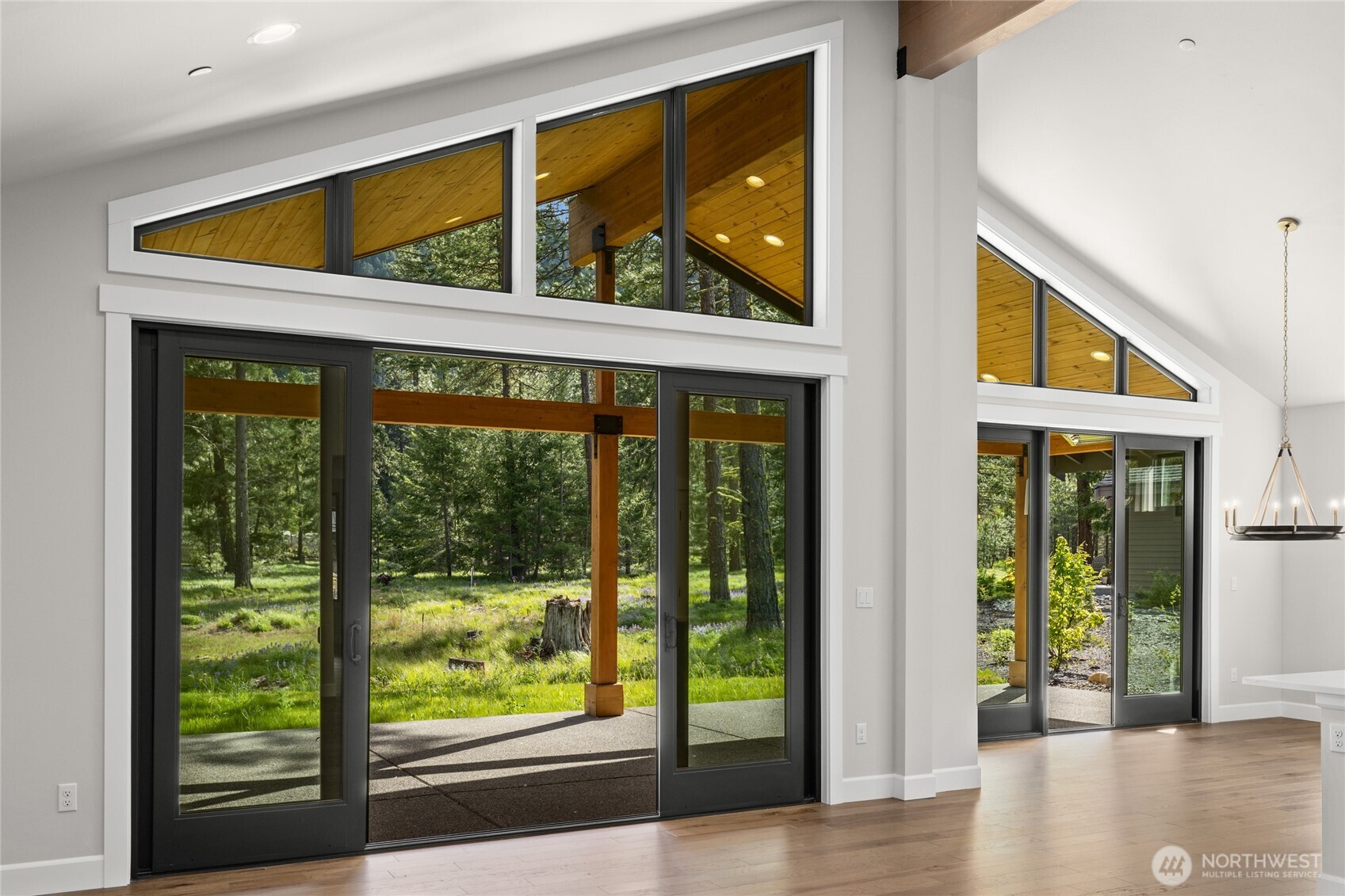 This homesite has plenty of privacy, and backs to Domerie Park.