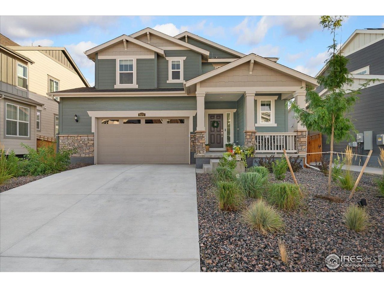 Welcome to your dream home in Timnath Lakes, a sought after lakefront community, where lifestyle and design meet. Preferred Lender to offer up to 1% of the loan amount in lender credit. This beautiful Tabor two-story, 3 bedrooms, 2.5 bathrooms, home has an open-concept great room, an unfinished basement ready for your vision, and a 2.5-car garage. Inside, light fills the spacious layout, highlighting luxury vinyl plank flooring, a stunning kitchen with a large island, stainless steel appliances, and beautiful upgraded finishes throughout. Every space feels intentional, welcoming, and easy to live in, perfect for everyday comfort and effortless entertaining. What truly sets this home apart is the fully finished backyard, thoughtfully completed by the seller, saving you time, money, and guesswork. The yard features professional landscaping with mature trees and shrubs, lush grass, full fencing, and a large, beautifully built deck with pergola. Enjoy creating a private outdoor retreat ready to enjoy from day one. Whether it's morning coffee, backyard dinners, or summer evenings under the pergola, this space is designed to be lived in and loved. Just beyond your backyard, you have exclusive access to two private lakes for non-motorized boating, fishing, kayaking, and paddleboarding, along with seven miles of trails, parks, and gardens woven throughout the community. You're just minutes away from your local Brewery, Timnath Beerwerks, local coffee shops, and downtown Timnath's Friday-night charm. Fort Collins is a quick and easy I-25 commute, and highly regarded schools are close by. Built with energy efficient features and modern technology. With future amenities planned, including a recreation center, fitness facility, pool, community gardens, and parks. This is a rare opportunity to own a move-in ready home with finished outdoor living in a lake centered, trail connected, and future focused community. Seller will pay 2 years of solar lease and transfer fee!