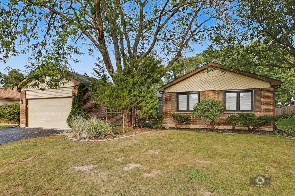 Welcome to this beautiful 5-bedroom, 2.5-bathroom ranch home in the desirable Countryside West community! The main level features a stunning kitchen with a center island, quartz countertops, beautiful cabinetry, and stainless-steel appliances. Dining room and inviting living room boasts a gas fireplace and direct access to the backyard deck-perfect for entertaining or enjoying outdoor living.The spacious primary suite offers a private bath with a double-sink vanity, separate shower, and soaking tub. Three additional bedrooms, a full bathroom, and a convenient powder room complete the main level. Beautiful hardwood floors run throughout, adding warmth and elegance to the home.The finished basement provides even more living space, including a fifth bedroom, family room, recreation/playroom, and laundry room with washer and dryer. An attached 2-car garage and driveway provide enough parking and storage. Located in the award-winning Isaac Fox Elementary, Lake Zurich Middle School South, and Lake Zurich High School districts. Conveniently situated just minutes from downtown Lake Zurich and close to schools, parks, highways, shopping, and restaurants. Move-in ready and waiting for its new owners!