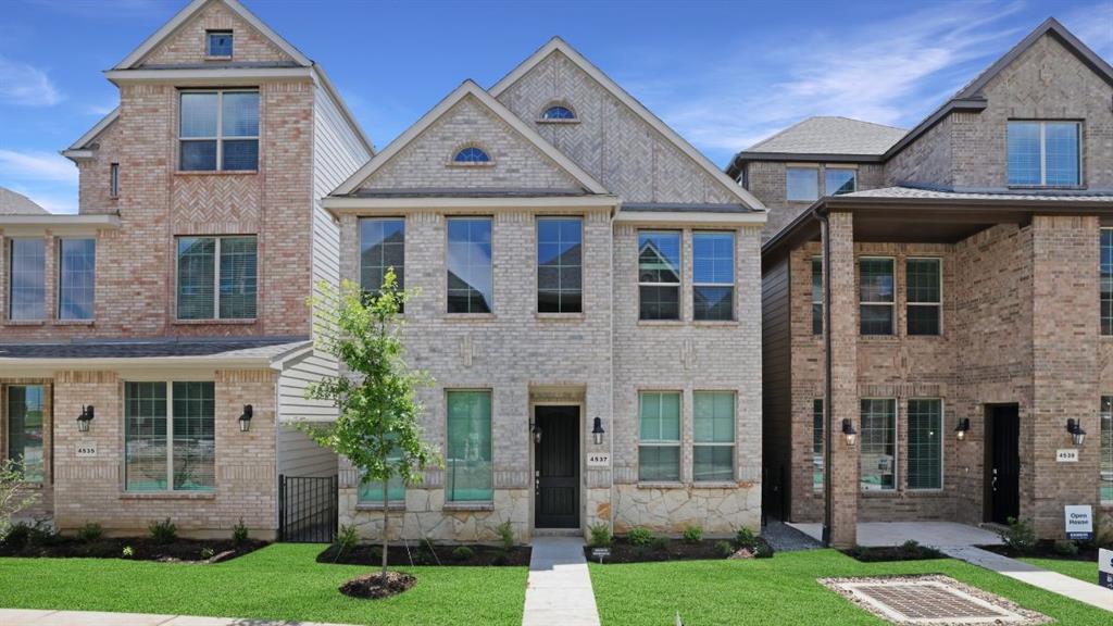 Experience the Maverick Floor Plan at The Avenue in Allen, TX

Step into the Maverick, a beautifully designed 4-bedroom, 3.5-bathroom, 2-story home with 1,698 sq. ft. of modern elegance. This stunning home boasts an elevated exterior with brick detailing, oversized windows, and a charming front entry, creating a timeless curb appeal. Located in The Avenue, a vibrant mixed-use community, homes feature a rear-entry garage and overlook a lush greenway, offering a unique urban-meets-suburban feel.

Inside, natural light floods the open-concept living space, highlighting the sleek picture-frame cabinetry, quartz or granite countertops, and stainless steel appliances in the chef-inspired kitchen. The main-floor bedroom with an en-suite bath is perfect for guests, while the second level features a spacious primary suite with a walk-in closet, dual vanity bath, and two additional bedrooms. An open-to-below design creates a grand and airy feel.

Located in the highly acclaimed Allen ISD, this smart home is just minutes from major highways, making commutes effortless. Plus, residents will soon enjoy a coming-soon outdoor plaza featuring a food hall, water features, and a container park, creating the ultimate space to live, work, and play!