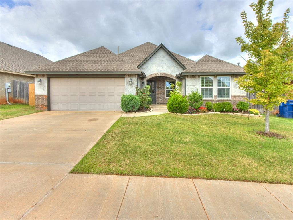 Nestled in the highly sought-after Deer Creek School District, this beautifully maintained home perfectly blends comfort, style, and convenience. From the moment you arrive, it’s easy to see why this property is such a rare find. The curb appeal alone sets the stage—lush landscaping, well-kept details, and an inviting entryway welcome you into a home that is as functional as it is beautiful. Whether you’re looking for a warm family home or a place designed for entertaining friends and loved ones, this residence delivers.  Beyond the school district, the home is also situated close to shopping, dining, recreational areas, and easy commuting routes. You’re never far from daily conveniences, yet the neighborhood itself offers a quiet, welcoming atmosphere—a true suburban oasis where neighbors become friends and life feels just a little easier.  Enjoy the community pool and pond with your family.  The entry opens into a spacious living room where natural light pours in through large windows. The centerpiece of this room is the gas fireplace—perfect for curling up on a chilly Oklahoma evening with a good book or your favorite movie.  Open to the living space is the large kitchen, a true highlight of the home. Featuring bar seating that invites casual dining and conversation, this kitchen is both practical and stylish.  The generous counter space, cabinetry, and layout ensure plenty of room for storage, cooking, and entertaining.  The master suite in this home was designed to be just that—a spacious, serene sanctuary where you can unwind and recharge.  Large enough to comfortably fit a California King bed with space to spare, the master bedroom offers flexibility in layout and design.  While there are many homes on the market, few strike the perfect balance that this property does.  Schedule your private showing today to experience all that this incredible home has to offer.