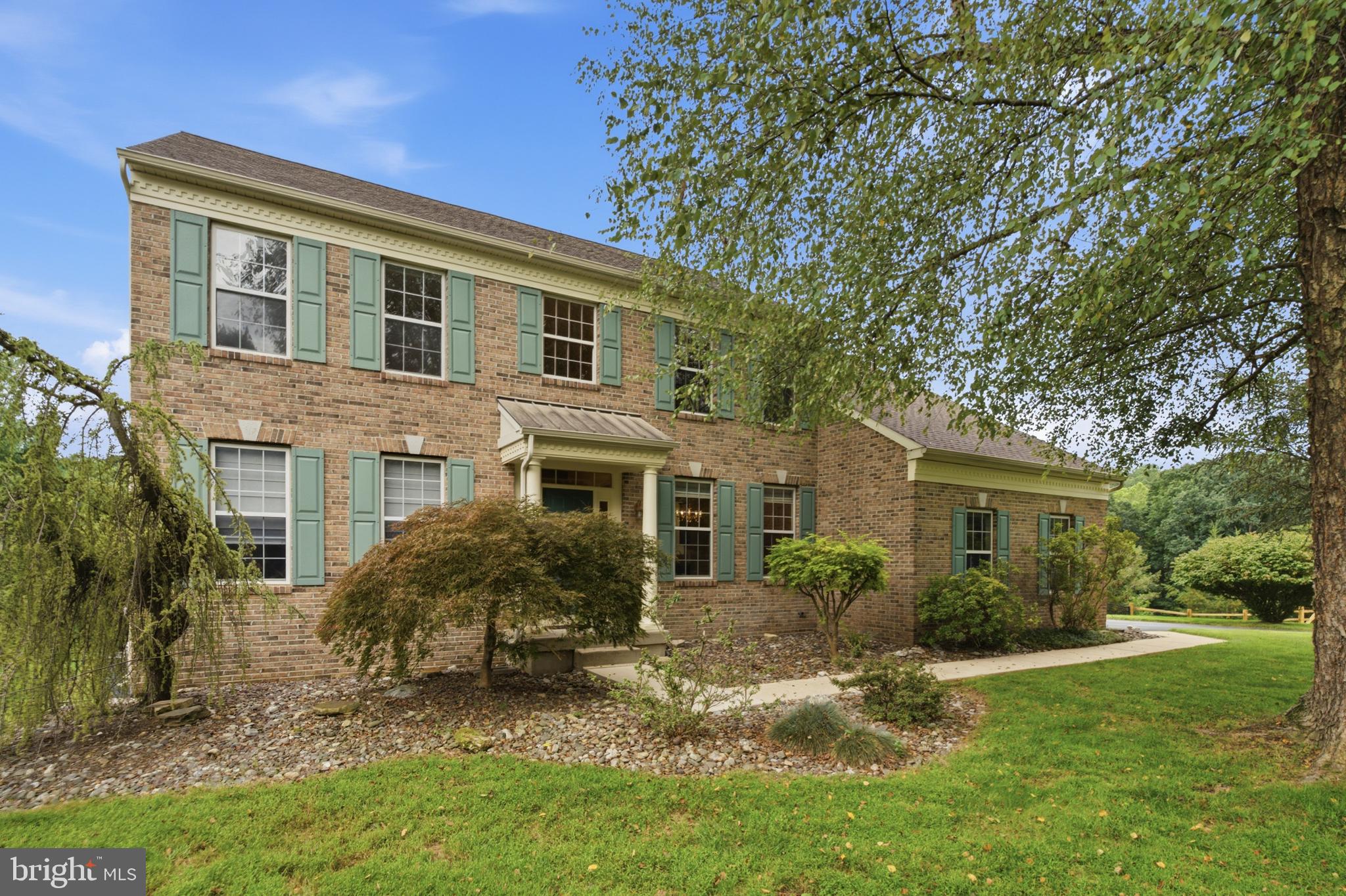 OVER 3,300 SQ FT IN DOWNINGTOWN AREA SCHOOLS — NOW $799,000! Set on a quiet cul-de-sac in the desirable Stonegate community, 1222 Indian Trail Drive offers exceptional space, distinctive architectural details and a private wooded setting.A dramatic two-story foyer leads to a gorgeous custom library with floor-to-ceiling built-ins and a separate private office. The spectacular two-story family room features soaring ceilings, a fireplace, expansive windows and a second-floor overlook. The open kitchen and dining area flow into a light-filled sunroom with access to the rear deck.Upstairs are four generously sized bedrooms and two full baths, including a spacious primary suite. An enormous walkout basement offers outstanding storage and exciting potential for future finished living space.Major updates include a 2020 roof, 2016 siding, and HVAC and central air updated in 2023.The rear of the home enjoys a peaceful natural backdrop and wonderful privacy. See the AI-generated conceptual images for inspiration on how expanded outdoor living could take advantage of this unique setting.With over 3,300 square feet above grade, incredible interior space and a newly adjusted price of $799,000, 1222 Indian Trail offers an exceptional opportunity in Downingtown Area School District.AI-generated images are conceptual only. No representation is made regarding feasibility, permitting, approvals or cost.