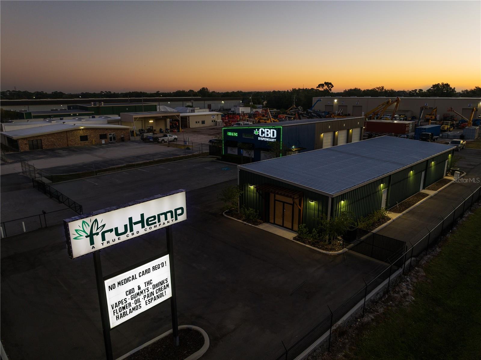 Absolute PRIME location ! Zoned I-2/I-3, there are many options for what type of businesses can be operated. From Commercial to Industrial. Brand new construction, Building 1 - 2020 with 3,280 square feet, 20' height ceilings, (4) High Bay Roll-Up doors, entirely A/C'd. Building 2 - 2024 with 3,000 square feet, 14' height ceilings, entirely A/C'd, (4) double door glazed entrances 10' height, (3) backside single doors. Ideal for a functional retail, distribution, auto dealer business, or even a multi-tenant investment opportunity with layout designed for up to 4 tenants. 1.00 acre, property still has ample space for possible further development! Heavy traffic area.