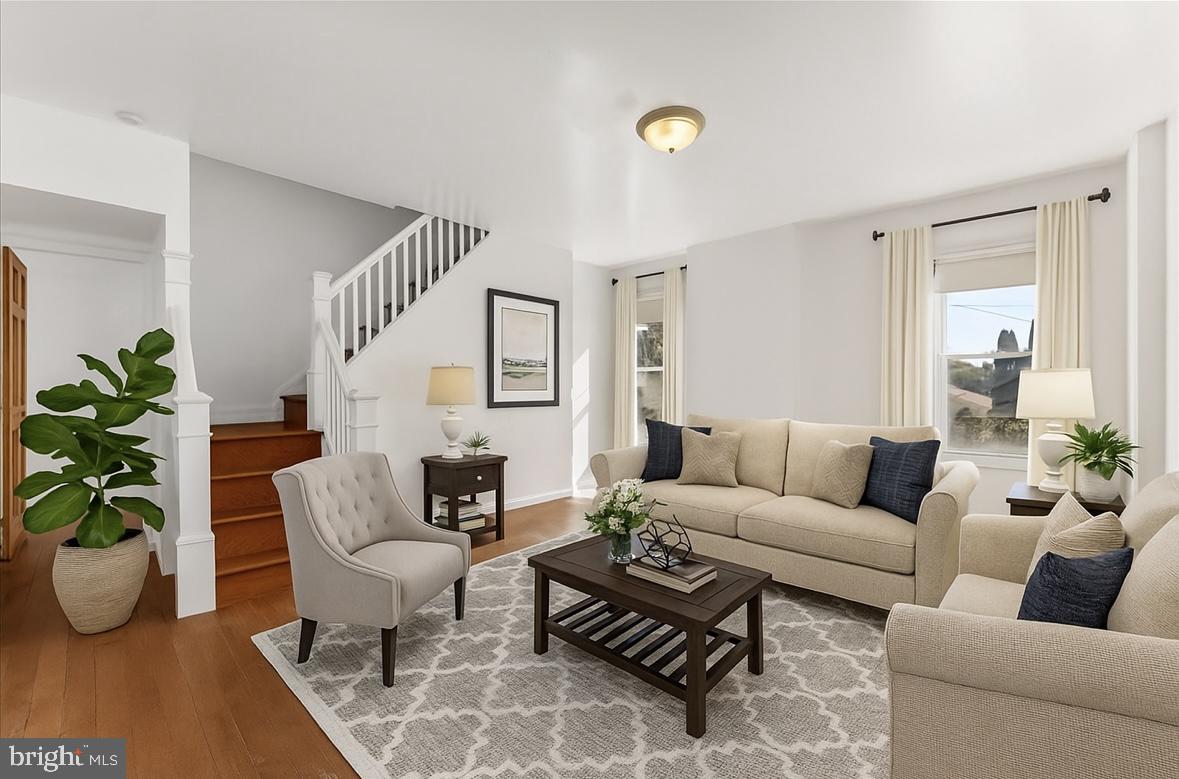 Fabulous opportunity to secure and add value to a single-detached home in Lower Merion with stunning views of Manayunk just across the river! The home is situated on a double lot, offering the potential to add living space, add a garage, pool, or whatever your vision would like to create!The existing home offers lots of living space with a charming front porch, bright living room with hardwood flooring, a main level office, and an open kitchen/dining area with gas cooking and stainless steel appliances. There's also a second private office space, or bedroom on the main level along with a full bathroom and laundry area. The upstairs features a spacious primary bedroom with hardwood flooring, a hall bathroom and second bedroom. The walk up third level offers a 4th bedroom or living area plus two closets. The full unfinished basement has a walkout and is great for storage. The oversized double lot runs from Price Street to Jefferson Street, with ample driveway parking and entertaining space. The rear lot is currently used as a garden with grape vines and multiple fruit trees. The views from this lot are stunning!The community of Belmont Hills is conveniently located just minutes to center city Philadelphia and within walking distance to the Manayunk train line and shopping & dining on Main St in Manayunk. Walk to the Cynwyd Trail, which is a premier pedestrian walking & biking trail that links to the Schuylkill River Trail network. Also nearby are the Belmont Hills community pool (membership fee applies), Library and McMoran park with playground, tennis courts, basketball courts, hockey rink and baseball fields. Award winning Lower Merion school district! Schedule your appointment today!