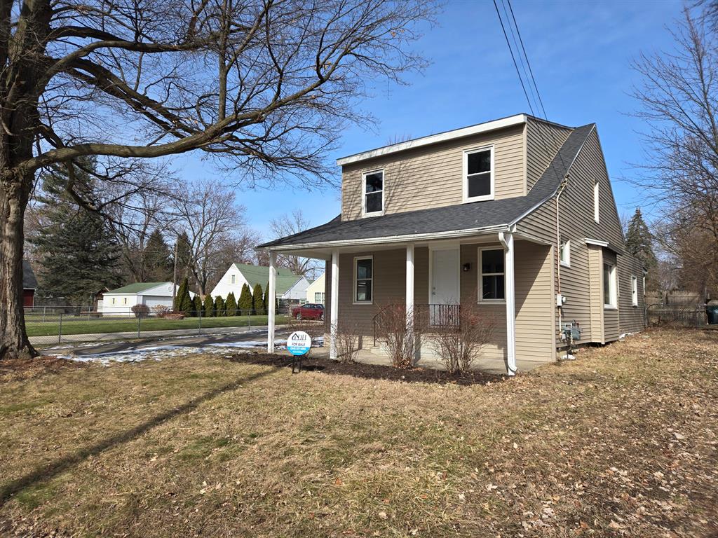 Brand New everything, except the studs. New in 2025: Vinyl Siding, Furnace, Water Heater, Ducts, Plumbing, Electrical, Flooring, Walls, Appliances, Bathrooms, Fixtures...everything! New in 2023: Roof (house and garage). Now that the inside is finished, move in your furniture, plan out your landscaping and make this extra deep lot your own personal sanctuary! No HOA's, nice quiet neighborhood with walkable access to shopping, dining and nightlife. Plenty of potential for this lot and neighborhood, so get in now before it's too late!