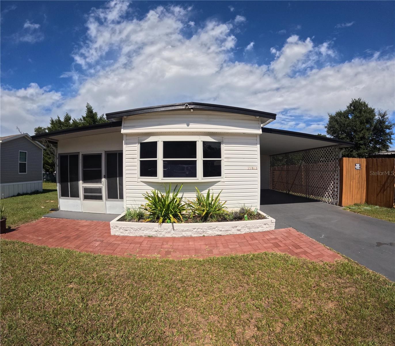 Welcome to this charming 2-bedroom, 2-bath home in Brooksville, FL, offering the perfect blend of comfort and affordability! Featuring 672 sq ft of living space on a 3,750 sq ft lot, this property is ideal for anyone seeking low-maintenance living with no HOA and no lot rent — you own the land!