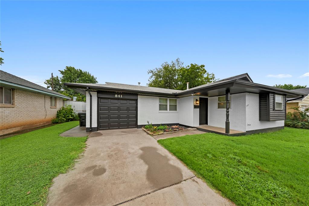 !!!OPEN HOUSE 2-PM 12/28/25!!!Welcome to 841 NW 8th Street, an updated home that combines style, comfort, and affordability. Perfectly situated in the highly sought-after Moore School District, this property offers the ideal opportunity for first-time homebuyers or anyone looking to settle in a prime location. Step inside and enjoy a fresh renovation throughout, including updated flooring, modern fixtures, and a fully refreshed kitchen and bath. The thoughtful updates create a move-in ready home with nothing left to do but unpack and enjoy. The open living space flows naturally, making it easy to entertain or relax at the end of the day. Outside, you’ll appreciate the spacious yard with room to garden, play, or simply unwind. With its central Moore location, you’ll be just minutes from shopping, dining, and major highways—offering both convenience and a true sense of community. Don’t miss your chance to own this charming, updated home in one of Moore’s best locations! NEW ROOF WILL BE INSTALLED WITH THE ACCEPTABLE OFFER AT CLOSING, also a NEW HVAC system can be installed with acceptable offer.