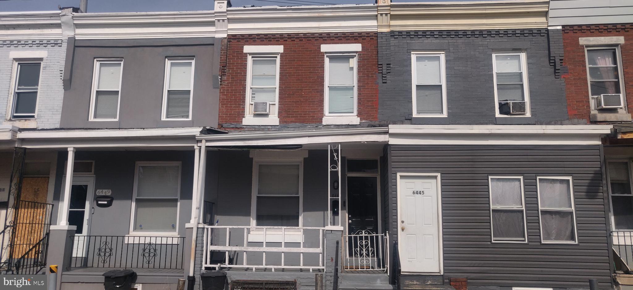 Great income producing rental Portfolio - 3 Bedroom 1 Bathroom property in Philadelphia. Houses in good condition and is a rental with a  tenant paying $1,500 per month. All occupied properties will be sold with tenants in place.  All offers will be presented and must be in writing with proof of funds attached. This is part of a 31-property package and is being sold in AS-IS condition. Proof of funds required and 72 hours notice is preferred to show a larger sample of the houses. Listing Agent has long standing experience with pre-foreclosures. It is highly recommended but not required buyer use Surety Abstract for title for ease of closing.