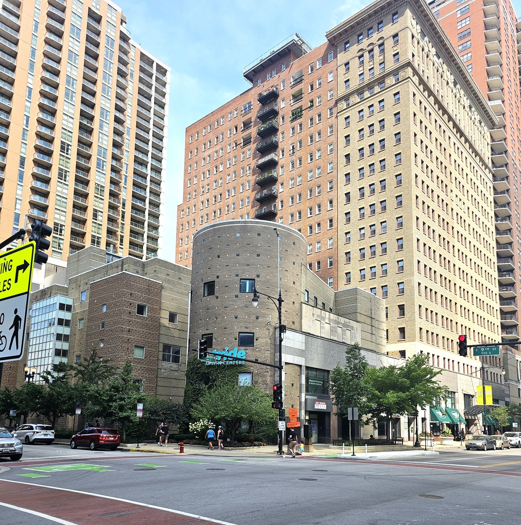 Discover the epitome of city living in this beautiful one-bedroom, one bath condo in Chicago's sought-after Burnham Park Plaza that offers a perfect blend of style, comfort and unbeatable location. Enjoy views of the city/lake from your spacious and bright living room/dining room with hardwood floors, custom colors & woodwork thru-out and room for home office/desk. Nice size bedroom with exposed brick and generous walk-in closet. Full sleek and stylish bathroom with ceramic tile. Lovely, updated kitchen with lots of custom cabinets, quartz countertops, modern backsplash and stainless-steel appliances. In-unit full size washer and dryer. The assessments include water, heat, air conditioning, cable TV and Wi-Fi access. The building offers unparalleled amenities, including 24-hour doorman, package room, stunning 21st floor rooftop deck with 360-degree city vistas as well as lounging areas and grills. Other common areas include party rooms, a relaxing sauna and hot tub, a fully equipped fitness center and much more. Close to transportation such as CTA bus, train or interstates. Just steps to restaurants and shopping at Trader Joe's, Jewel, Target, Whole Foods and the Roosevelt Collection. Located within walking distance to lake, museums, Millennium Park and Soldier Field. Too much to mention. Condo is VA approved. Condo is FHA approve. Call for your appointment today.