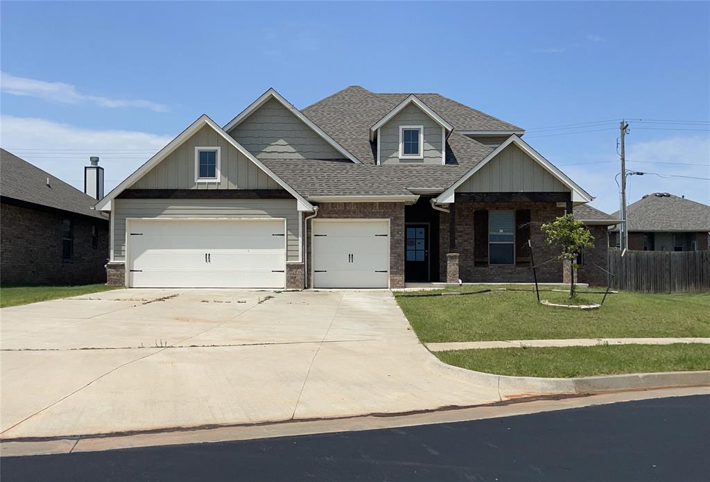 Great value for this sized square footage, lot size and neighborhood.5 bedrooms with 3 full baths. Has a great functional layout 4 bedrooms and two baths are downstairs, and one bedroom/bath is upstairs. Large living area with fireplace. Spacious kitchen with tons of storage and counter space. Inside utility room with built-in cabinet space that has an entrance to the Master bedroom closet. Additional living area upstairs. 3 car garage. Conveniently located close to I-35 and I-240 for access to Oklahoma City, Tinker AFB or Norman. Property does need some TLC and is being sold as is. Buyer to verify any and all information. Seller is Secretary of Veterans Affairs. Seller does not pay abstract/ title/escrow/survey/transfer fees. This property may qualify for Seller Financing (Vendee).