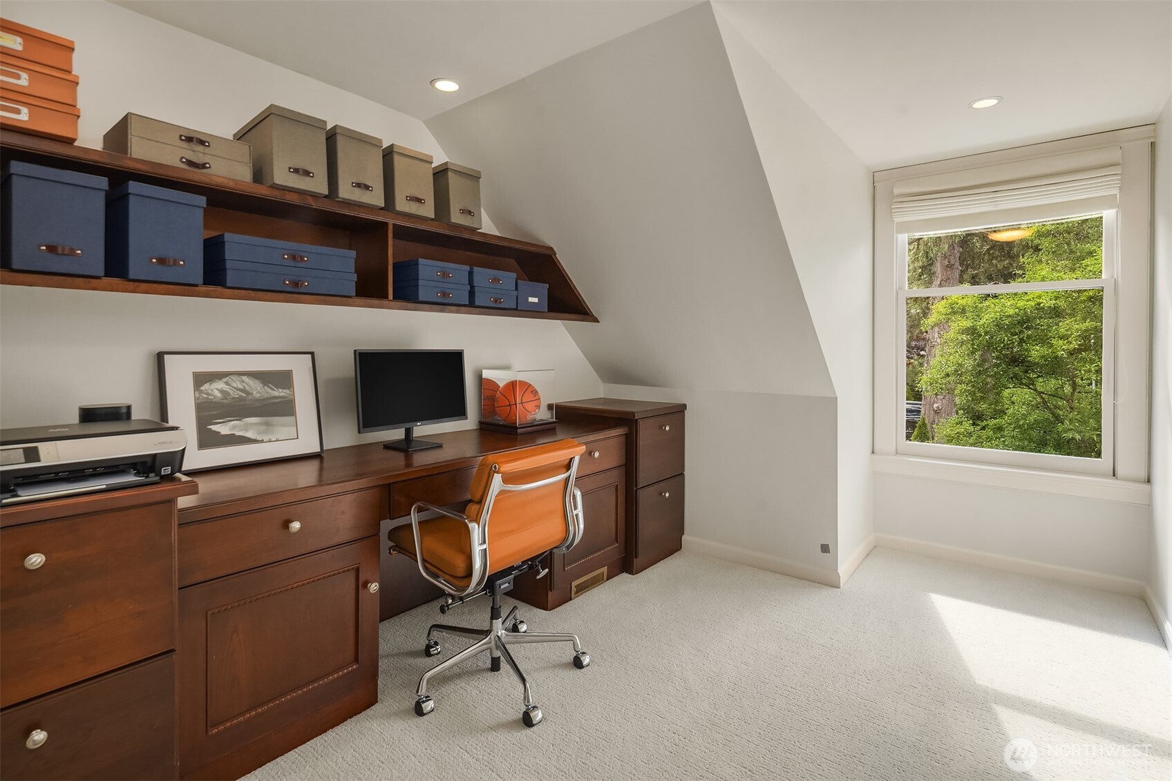 Office offers custom built-ins for files and storage
