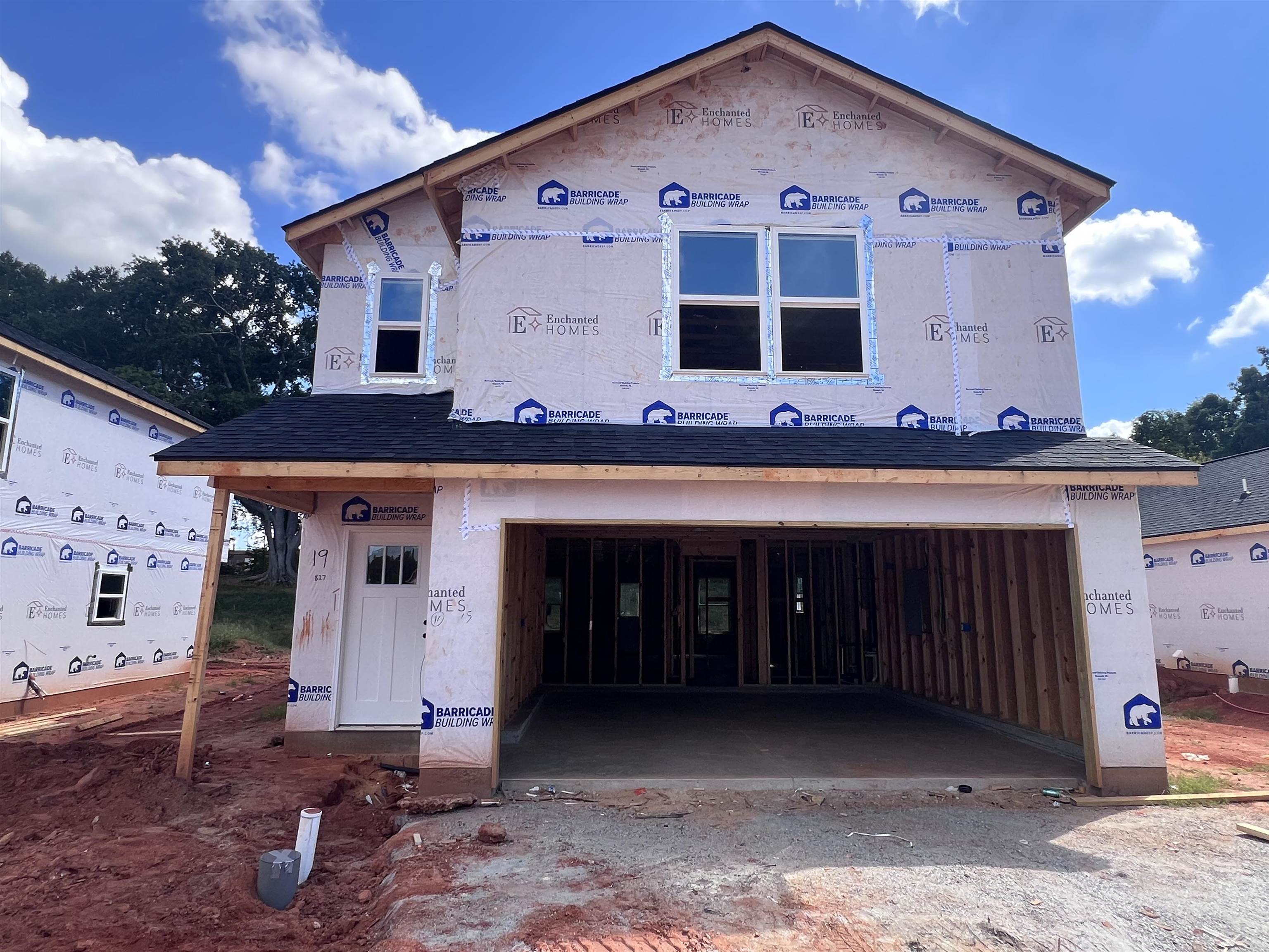 The Hunter (Lot 19).  New construction home built by local builder in Spartanburg! The Hunter Plan is a 4 bed 2.5 bath two story home offering 1958 sqft. Other features include Luxury vinyl plank flooring, fully sodded yard,  double vanity in master bath and more. 10 year warranty included with 30 year architectural roof. Built with quality craftsmanship, this new construction home combines comfort, efficiency, and value. Conveniently located in the Arcadia Village community with easy access to both interstate 85 and I-26, shopping, dining, schools, etc. Ask about $7500 builder incentive. Community will include playground and dog park. Must see!