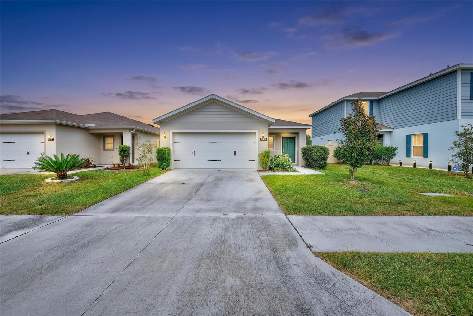 FANTASTIC OPPORTUNITY AND MOTIVATED SELLERS TO OWN A NEARLY NEW HOME IN ZEPHYR PLACE!  IF YOU ARE IN THE SEARCH OF AN AFFORDABLE, NO CDD AND LOW HOA, FAMILY FRIENDLY COMMUNITY IN A FAST GROWING AREA WITH EASY ACCESS TO TAMPA? See why everyone is talking about Zephyr Place! This cozy community of 130 homes offers a prime location perfect for growing families, or those looking for open & main floor living lifestyle – this home has it all! With 1,500 heated sq. ft. & over 1,900 sq. ft. under roof, you'll be impressed with the modern, open layout perfect for entertaining or family gatherings in this beautiful and well thought-out CORAL FLOOR PLAN. Make this 3 bedroom 2 bath with a 2 car garage & barely lived in home (2022) your own home with the professionally-designed interior palette & popular split floor plan  – imagine custom Granite Counters & modern lighting this home will exceed your expectations. Check out your Smart Home with THE latest technology including wiring for cameras & smart thermostat; Amazing premium lot with no backyard neighbors that affords plenty of "extra backyard" & pond views that are maintained by the HOA...you mow to fence line and the rest of the yard is HOA maintained! Gourmet kitchen enjoys tons of cabinetry & sleek Granite Countertops with a Dishwasher, Microwave, Range & Side by Side Refrigerator that convey including the washer & dryer in you Indoor Laundry Room! Floor Plan features an OPEN CONCEPT with enormous light & bright great room with Ceramic Tile Flooring, Ceiling Fan & Sliders to the Lanai and private backyard! Your beautiful kitchen with an island breakfast bar for casual dining and just steps to the formal dining area! Master suite with Walk-in closet along with CUSTOM BUILT-INS & a private En-suite Bathroom also features BEAUTIFUL counters & gracious shower! Split Floor Plan with 2 more spacious Bedrooms and Hall bath along with lots of closet space complete this beautiful home! With an AFFORDABLE HOA it’s easy to enjoy life! A NO CDD community with Basic Cable & High Speed Internet with Spectrum included with the HOA **how can you go wrong** Close proximity to shopping, dining, new state of the art hospitals, Wiregrass Mall, Tampa Premium Outlets, KRATE at the Grove, easy commute to Tampa & Tampa International Airport, minutes to some of Florida's finest beaches & central to Orlando & the theme parks! Welcome to Zephyr Place, YOU can own a practically Brand New Home for a truly affordable monthly payment without waiting for a new build!