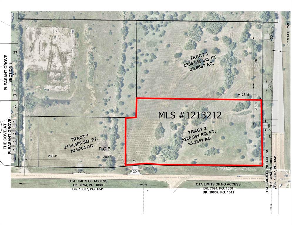 This is the hard corner lot with both Memorial and Council Road frontage.  PUD 2084 has recently been changed and this offering is zoned C-3 with two entries permitted.  On each on Memorial and Council Roads - see attached plat rendering.  Johnson & Associates are in process of completing a ALTA Survey for this property. Seller will be responsible for brining in City Water and Sewer to this asset. Memorial Road will become one-way as on/off exit ramps are in the process of construction for both Council and County Line Roads.  Property Taxes are estimated at $9,000.00.