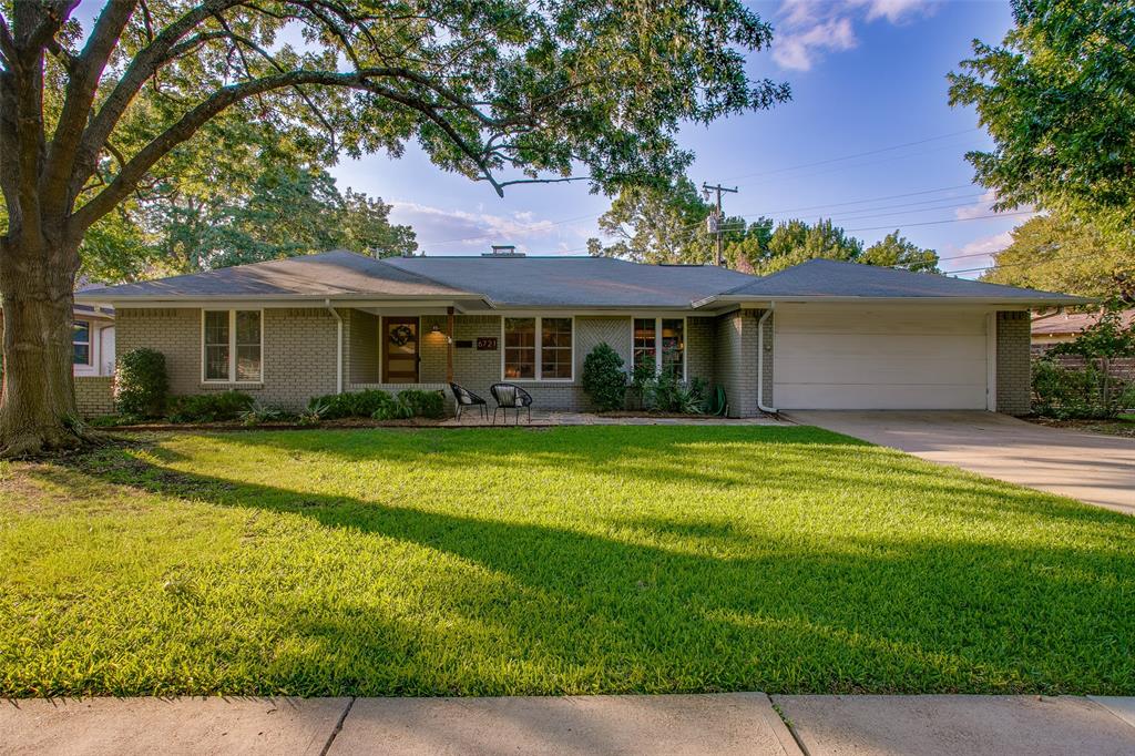 Turnkey, stylish, and perfectly located in sought-after Caruth Terrace, this beautifully updated ranch is ready for its next owners! Zoned to acclaimed Lakewood Elementary, this home is ideal for families and outdoor enthusiasts alike with SoPac Trail, Ridgewood Park, and White Rock Lake just minutes away.

Inside, abundant natural light highlights the oak hardwood floors and open, highly functional floor plan. The custom kitchen seamlessly connects to the den featuring beamed ceilings, charming built-ins, and a gas fireplace—all overlooking the low-maintenance backyard with a spacious deck, perfect for entertaining.

Both bathrooms have been tastefully renovated, while the primary suite and guest room offer thoughtfully designed California Closets. A large utility room and attached garage provide everyday convenience.

This Lakewood gem checks every box—move-in ready, stylish, and in an unbeatable location!