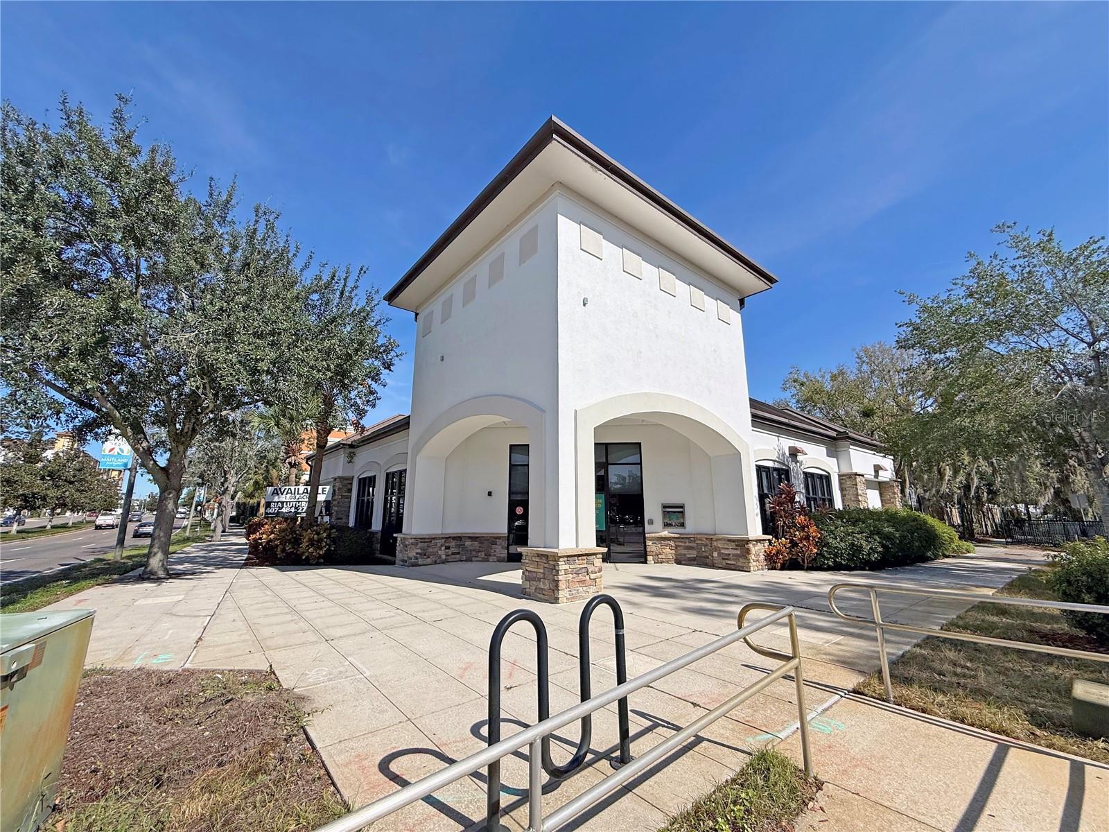 For Sale! (Also Available For Lease) Freestanding Building located in Maitland, Florida. Maitland is a suburban city in Orange County, and part of the Greater Orlando area. It is approximately eight miles north of downtown Orlando. Affluent suburban community and strong demographics. There are several condominium and apartment complexes within a half-mile of the subject property including the Q at Maitland, The Village at Lake Lily (250+ units) and Lake Maitland Terrace Condos (181 units). 3 Bank Teller Lines. Parking: 47 Spaces. Dense Retail and Residential Corridor / Surrounding Retailers. Include: Publix, Starbucks, McDonald’s, Walgreens, Chase, PNC, Bank of America. Easy access to 17/92, Maitland Blvd, I-4 and close to Maitland SunRail Station. Excellent visible location | S Orlando Ave with 47,000+ AADT